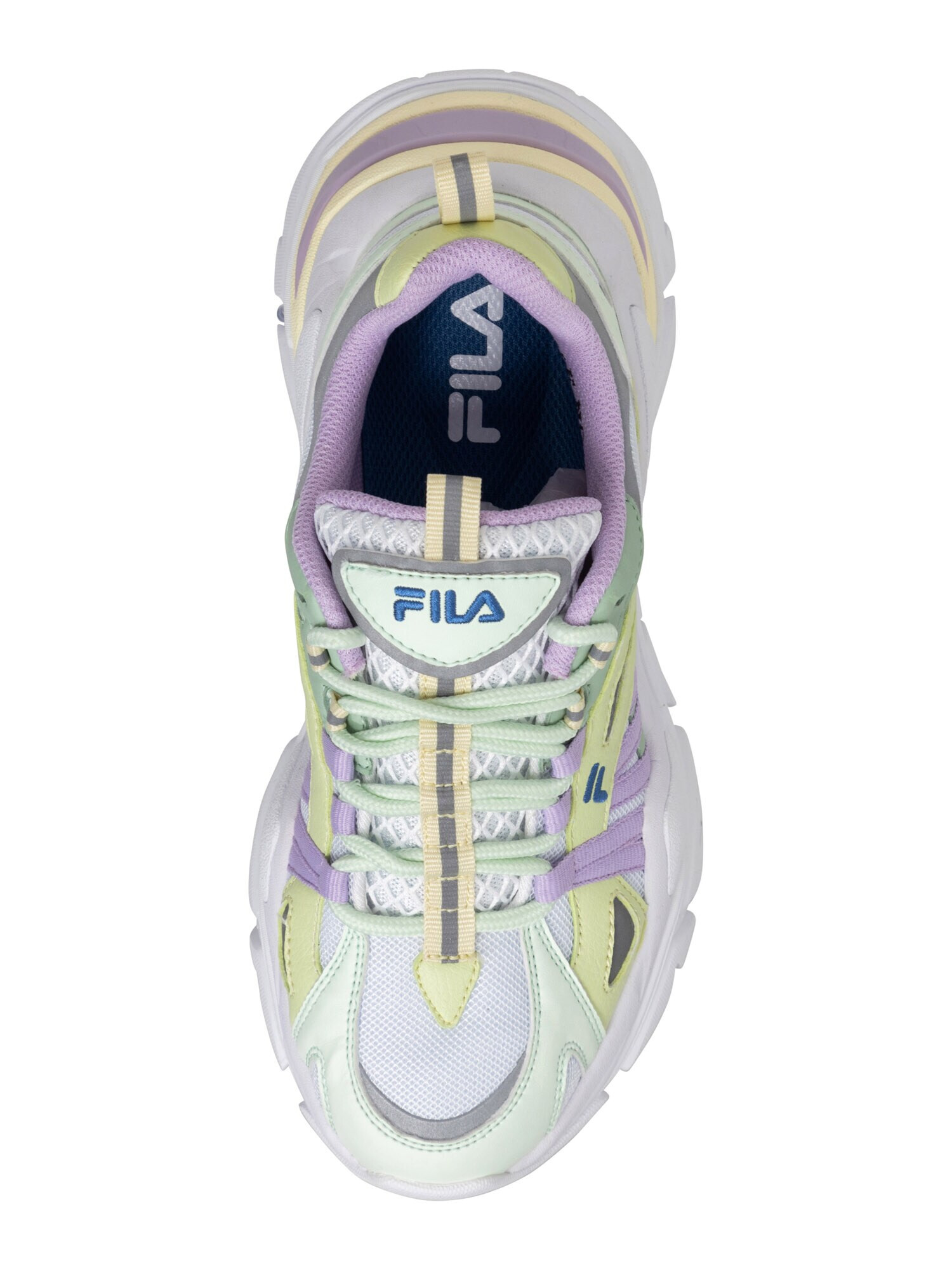 FILA Sneaker low 'ELECTROVE' verde pastel / mov pastel / alb - Pled.ro