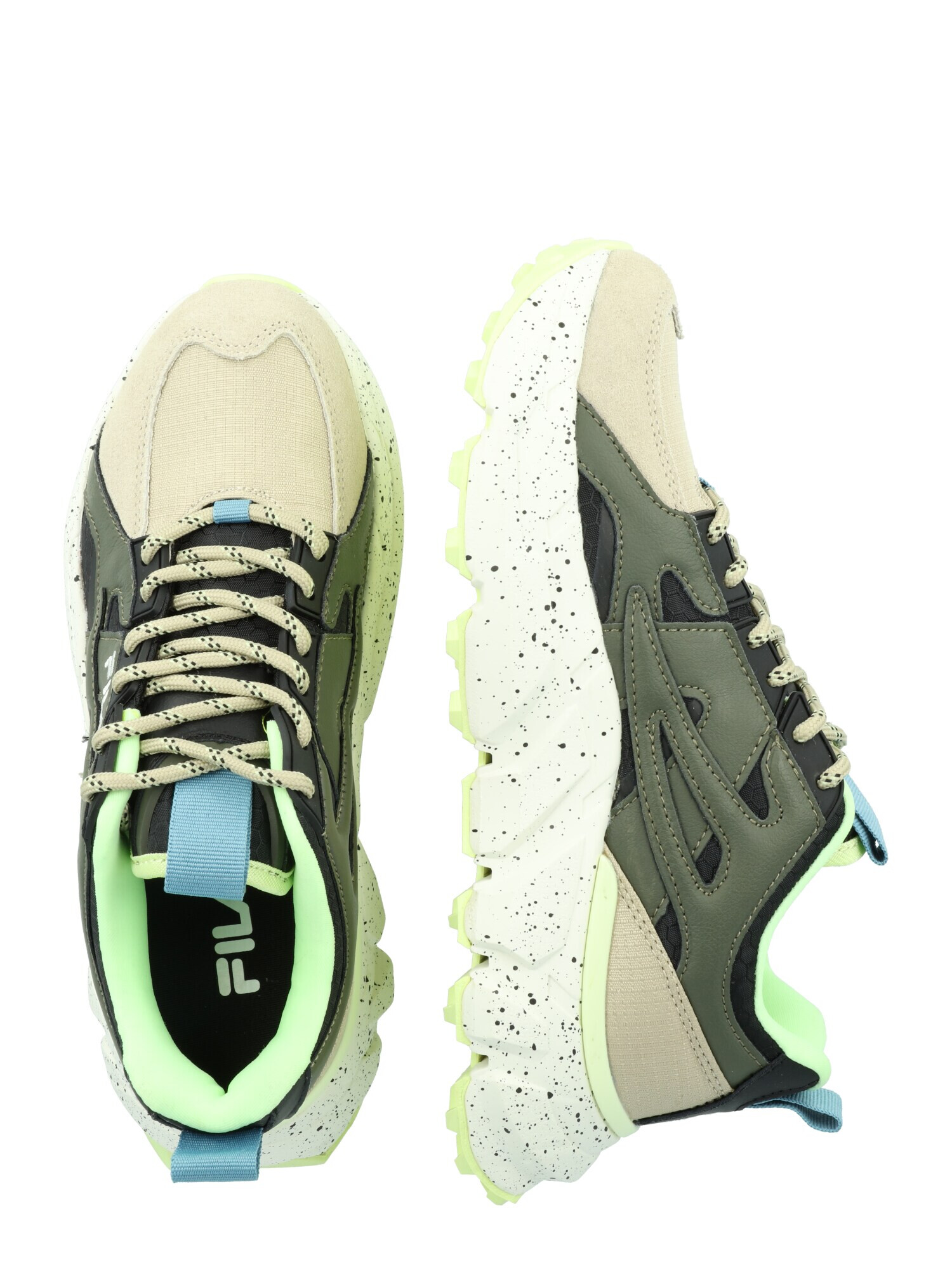 FILA Sneaker low 'FOGLIA' verde pastel / verde închis - Pled.ro