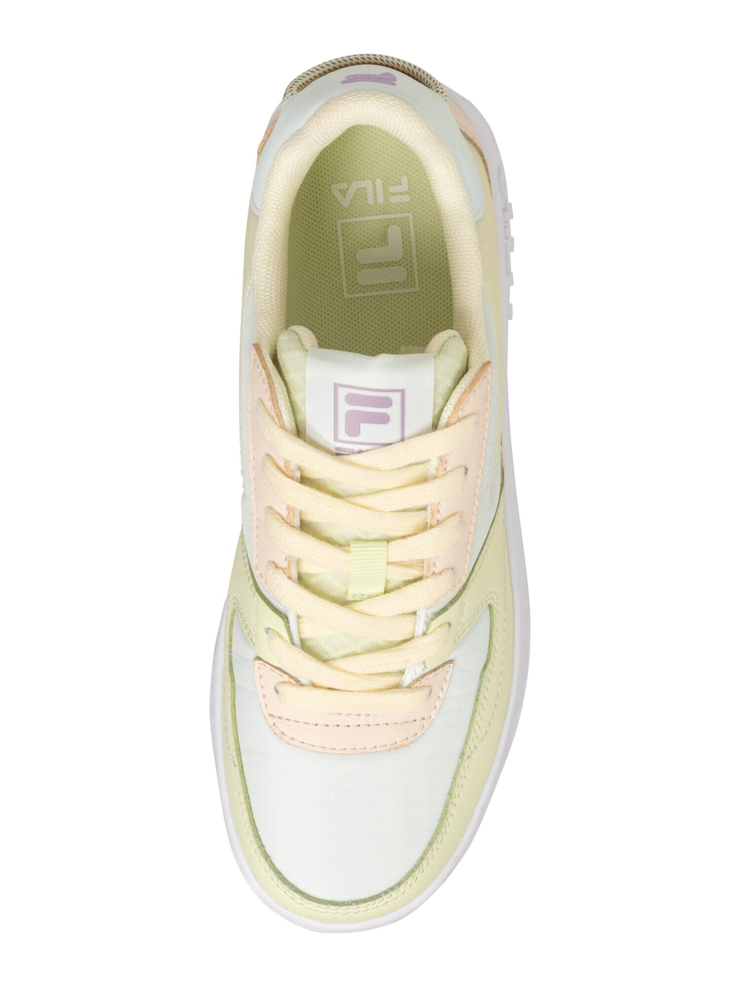 FILA Sneaker low 'Fxventuno' verde pastel / verde deschis / roz pastel / alb - Pled.ro