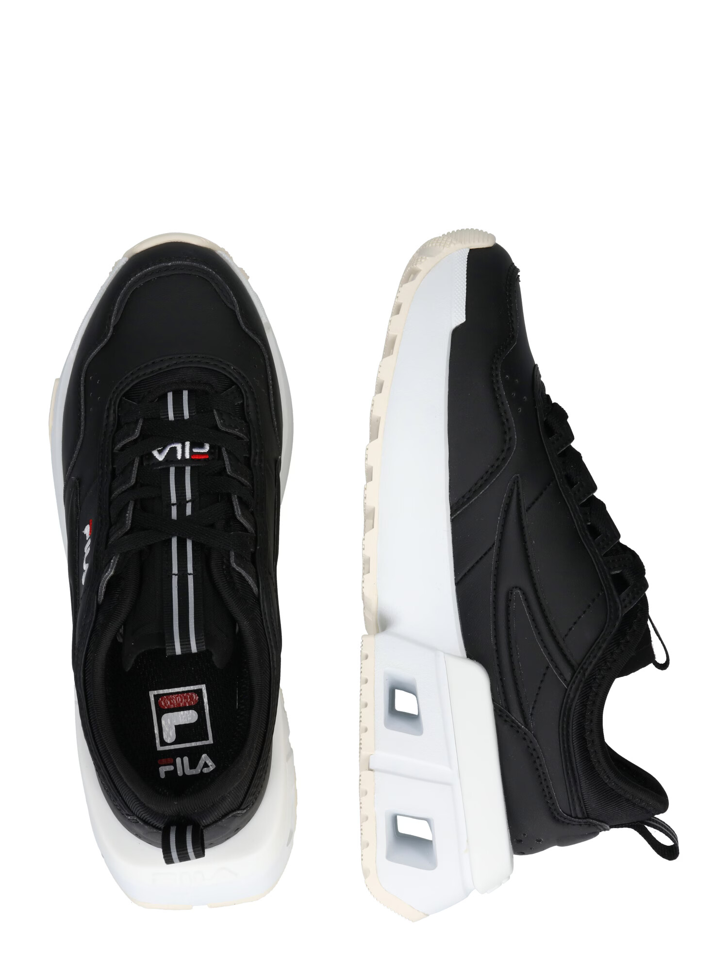 FILA Sneaker low gri / roșu intens / negru / alb - Pled.ro