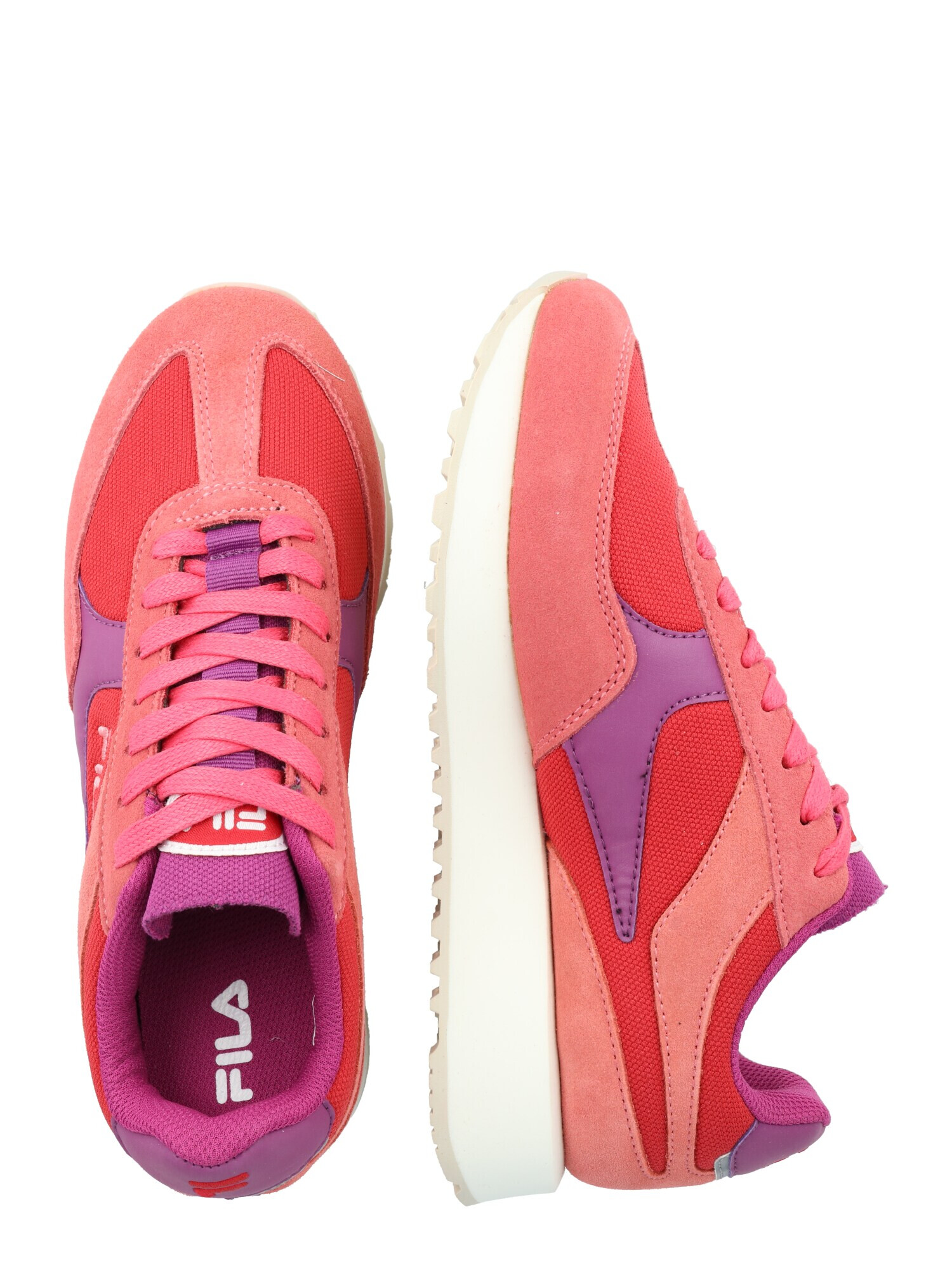 FILA Sneaker low lila / roz / roșu deschis - Pled.ro