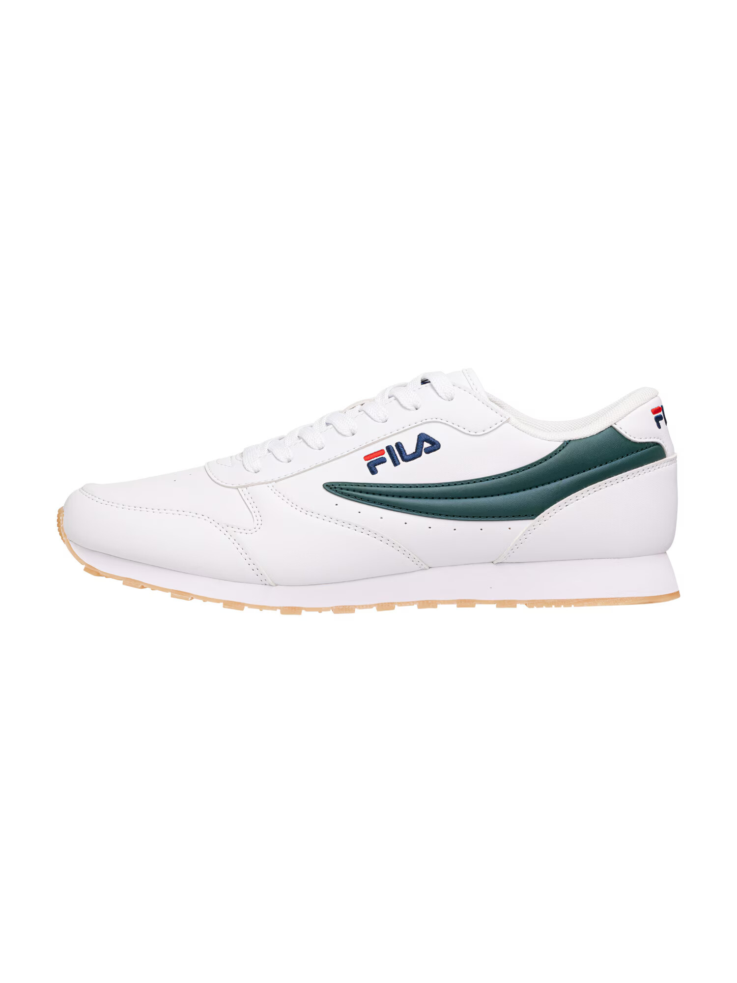 FILA Sneaker low 'Orbit' bleumarin / verde petrol / roșu / alb - Pled.ro