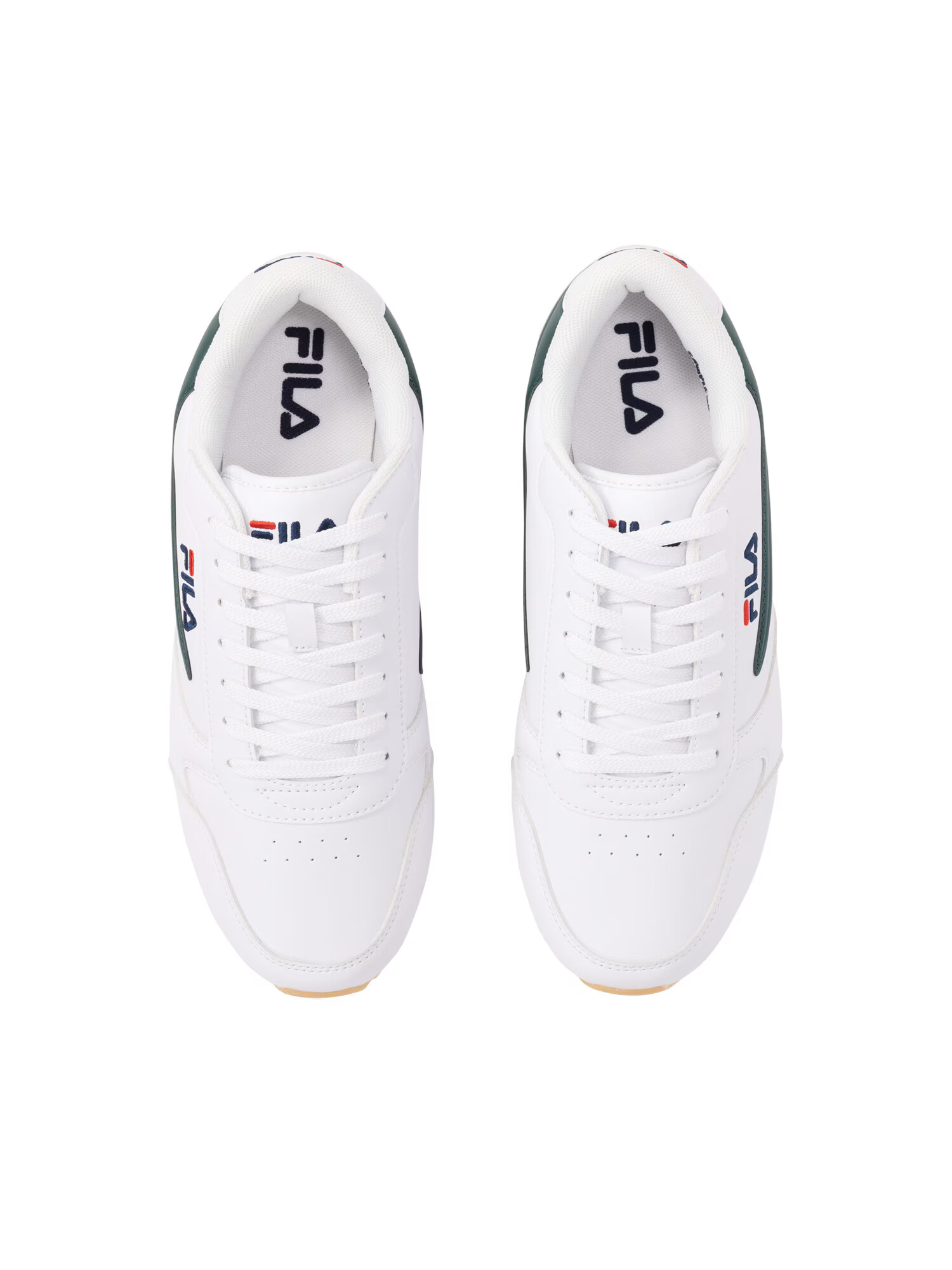 FILA Sneaker low 'Orbit' bleumarin / verde petrol / roșu / alb - Pled.ro