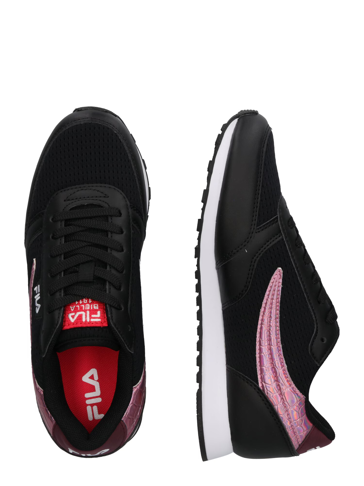 FILA Sneaker low 'ORBIT' lila / negru - Pled.ro