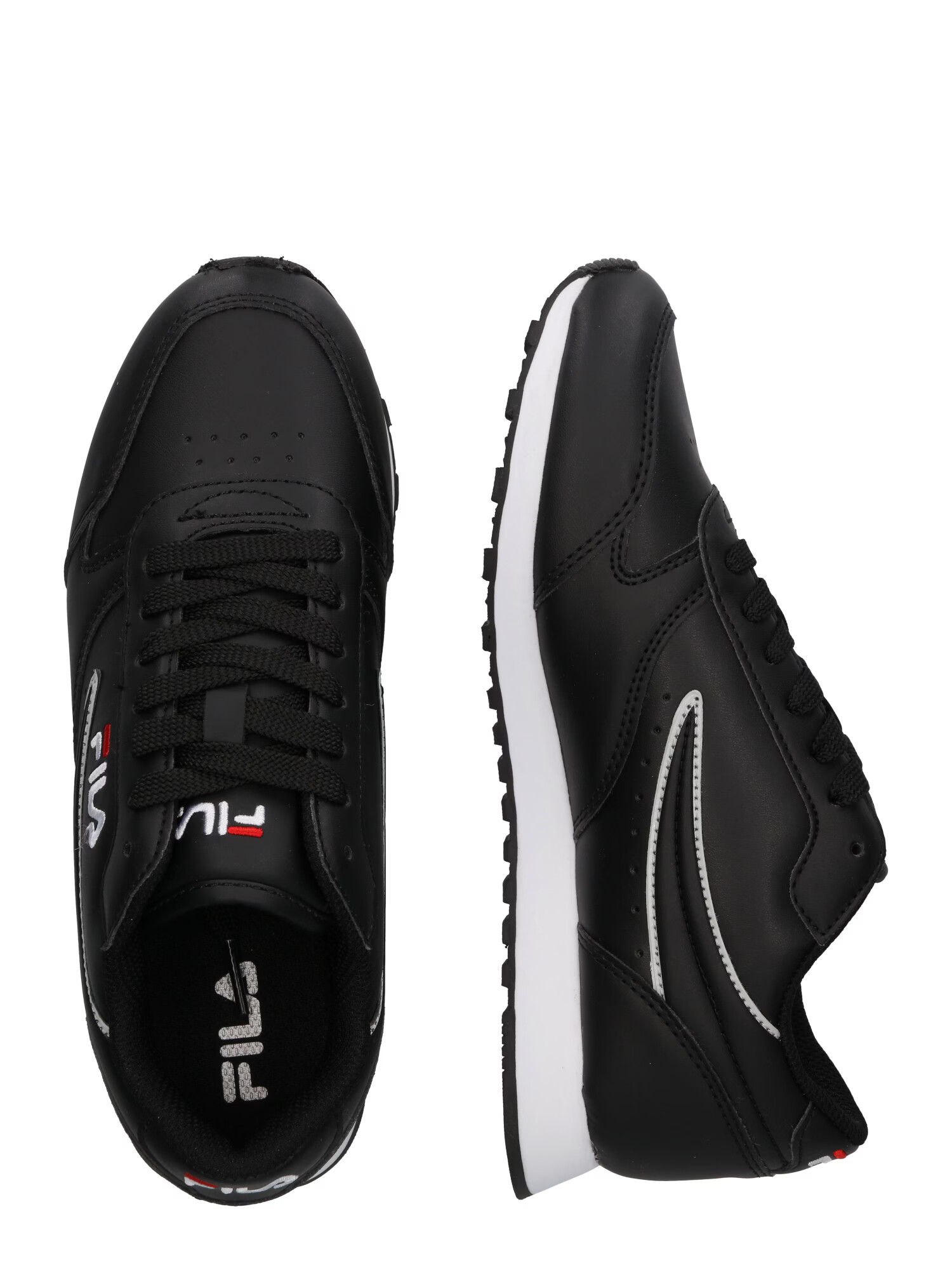 FILA Sneaker low 'Orbit' roșu / negru / alb - Pled.ro