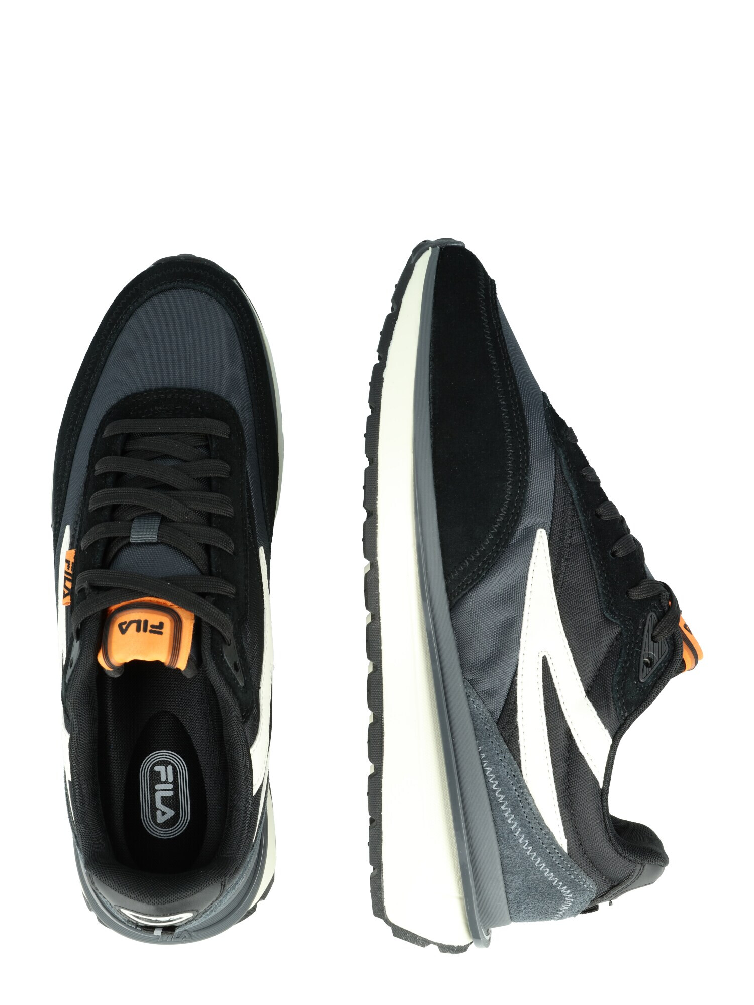 FILA Sneaker low 'REGGIO' gri / portocaliu / negru / alb - Pled.ro