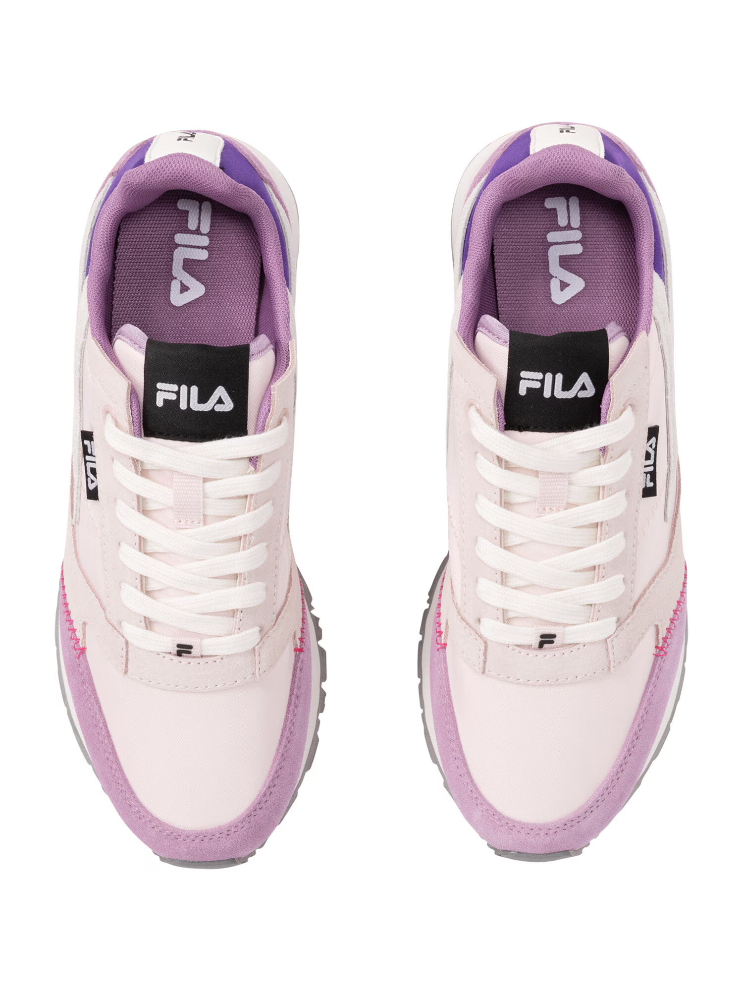 FILA Sneaker low 'RUN FORMATION' bej / crem / lila / mov închis - Pled.ro