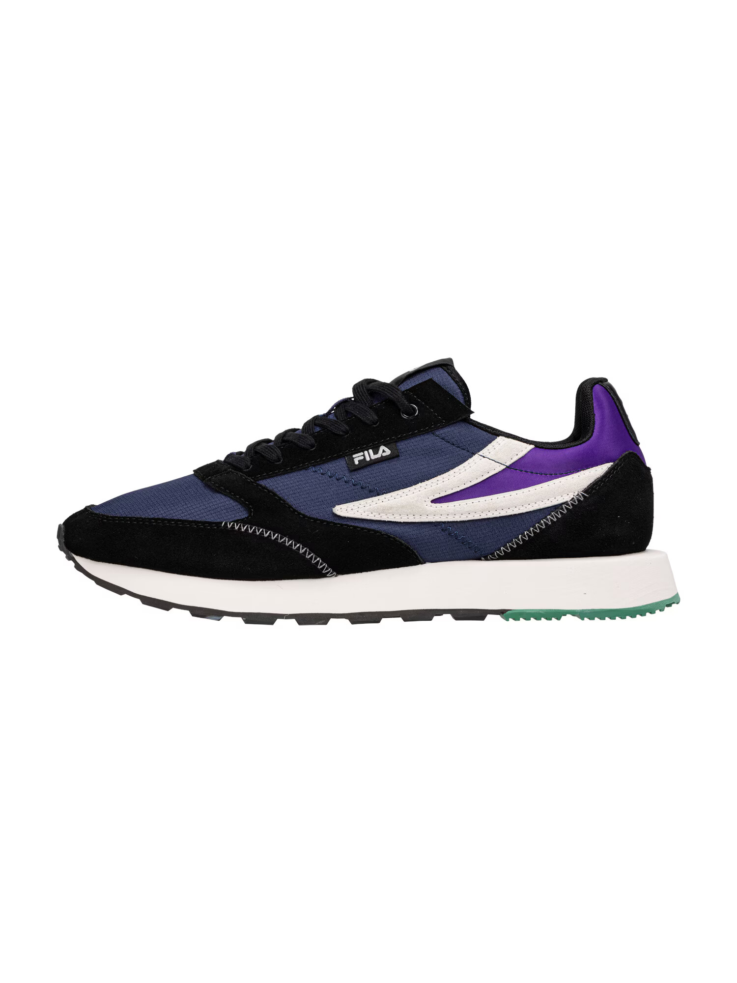 FILA Sneaker low 'RUN FORMATION' bleumarin / mov închis / negru / alb - Pled.ro