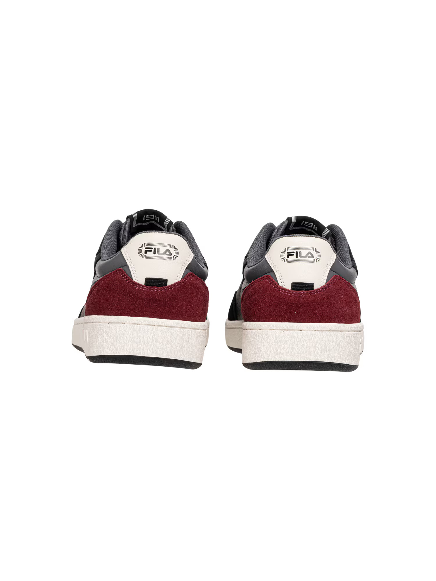 FILA Sneaker low 'SEVARO' gri / roșu burgundy / negru - Pled.ro