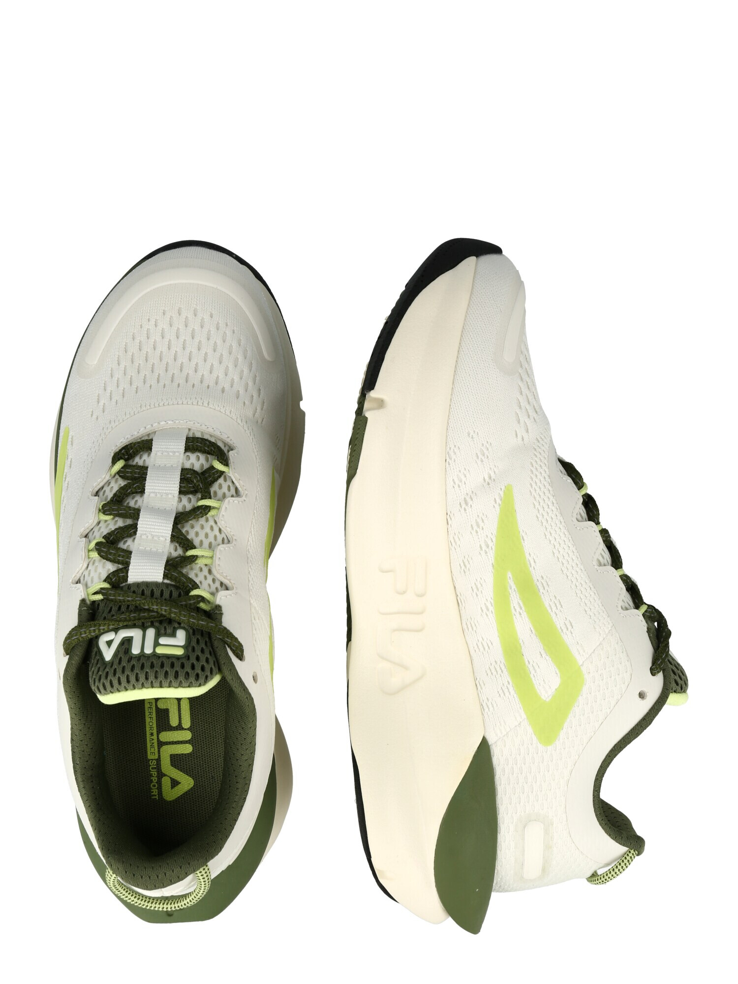 FILA Sneaker low 'SHOCKE' oliv / verde kiwi / alb - Pled.ro