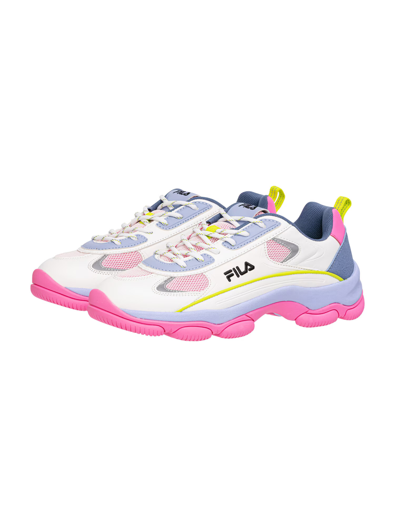 FILA Sneaker low 'STRADA LUCID' galben / albastru violet / roz / alb - Pled.ro