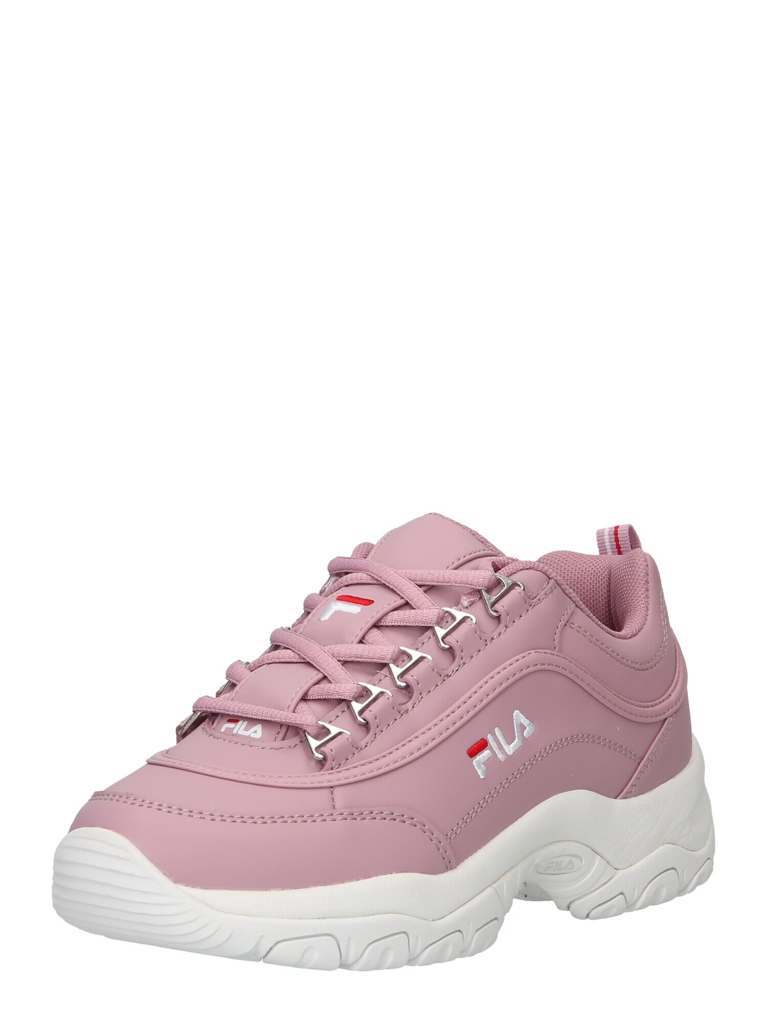 FILA Sneaker low 'Strada' mauve / roșu / alb - Pled.ro