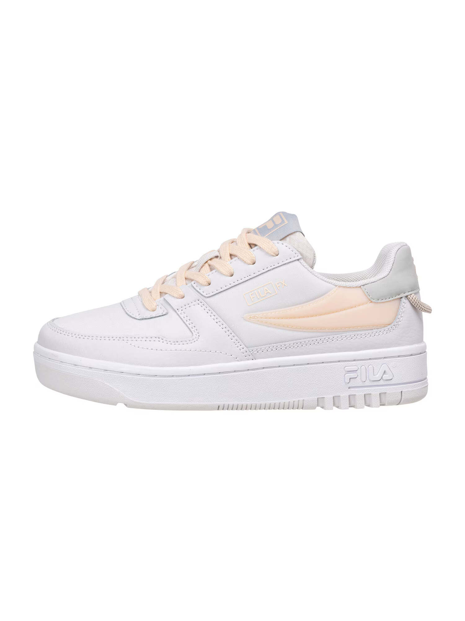 FILA Sneaker low 'VENTUNO KITE' gri / portocaliu caisă / alb - Pled.ro