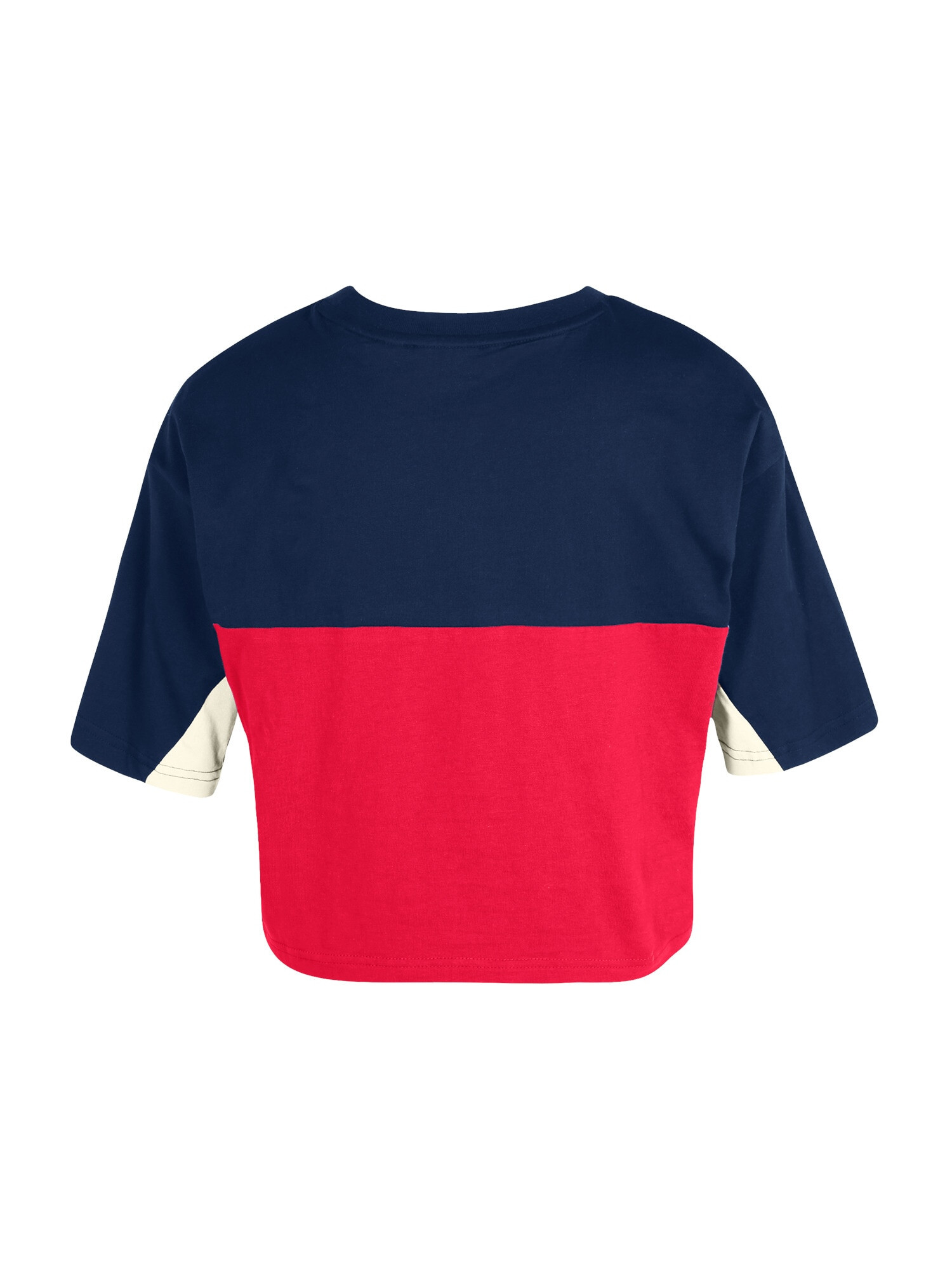 FILA Tricou 'BIRSTEIN' bej / albastru închis / roșu - Pled.ro