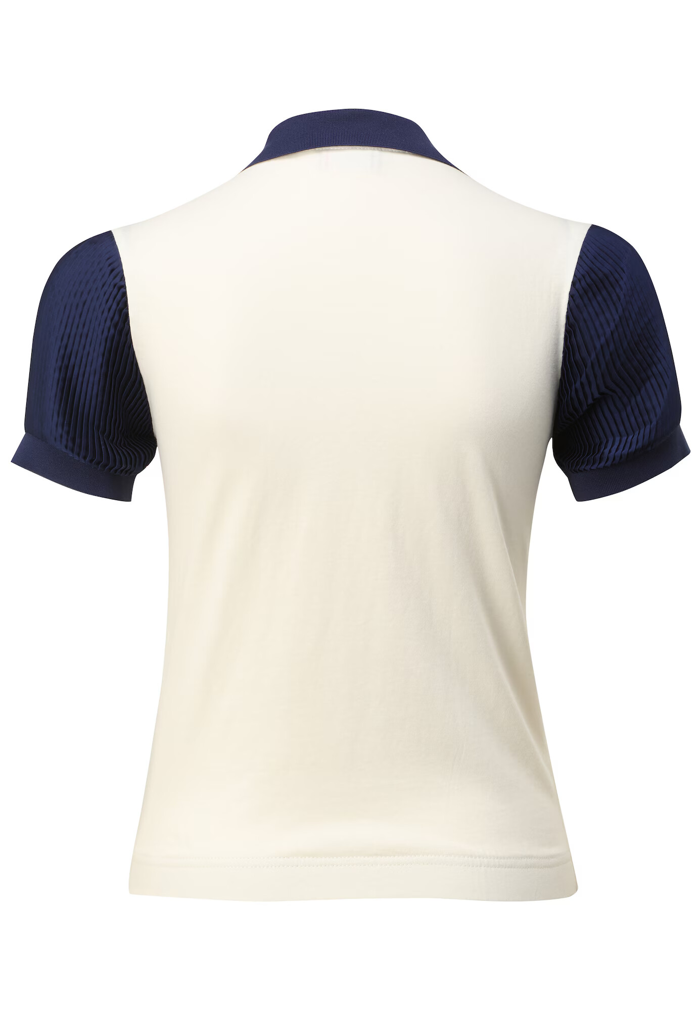 FILA Tricou bleumarin / alb natural - Pled.ro