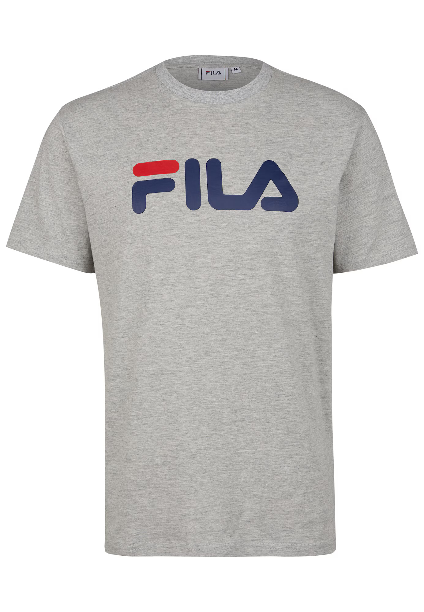 FILA Tricou funcțional bleumarin / gri amestecat / sângeriu - Pled.ro