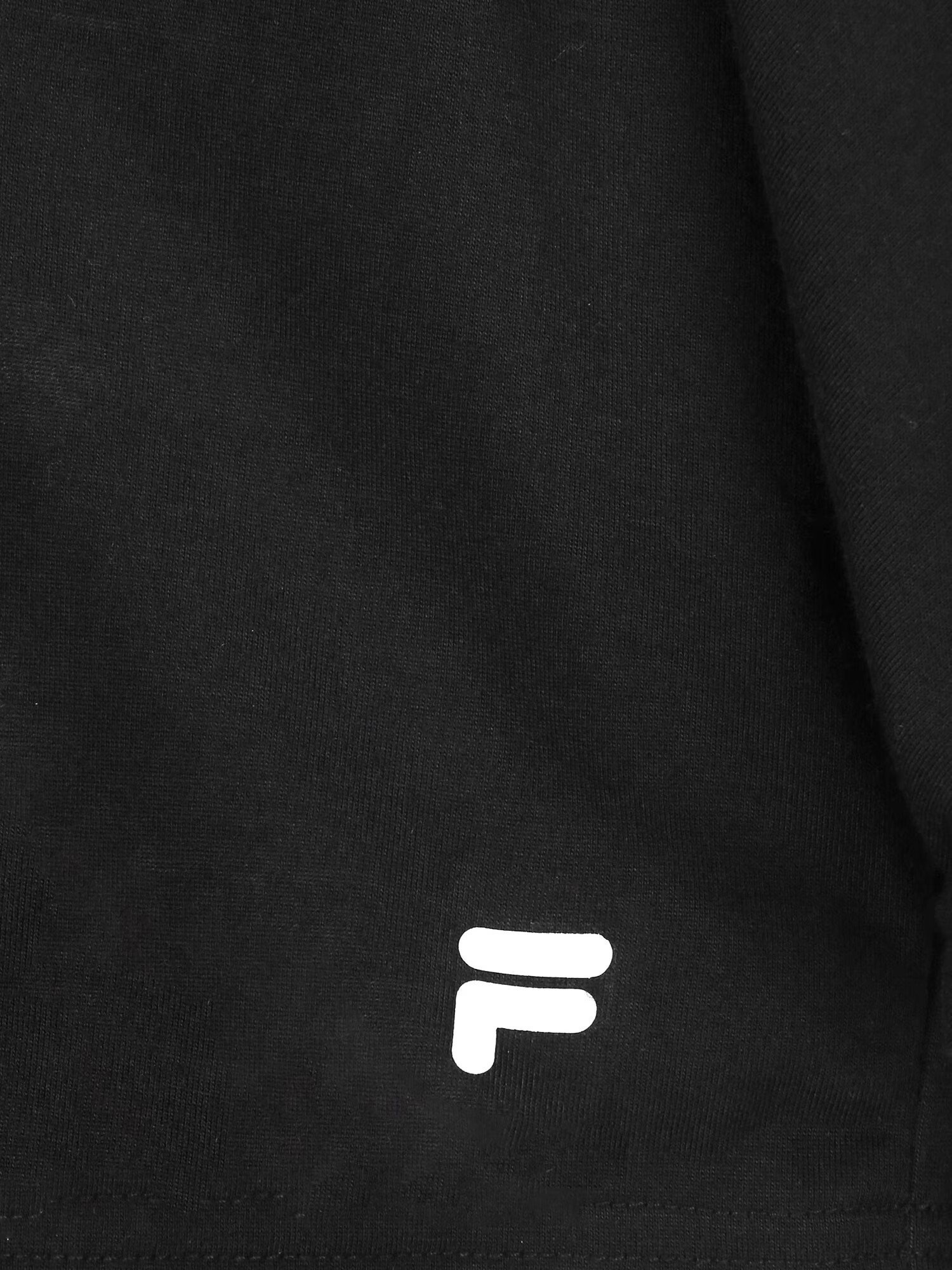 FILA Tricou funcțional 'RECANATI' negru / alb - Pled.ro