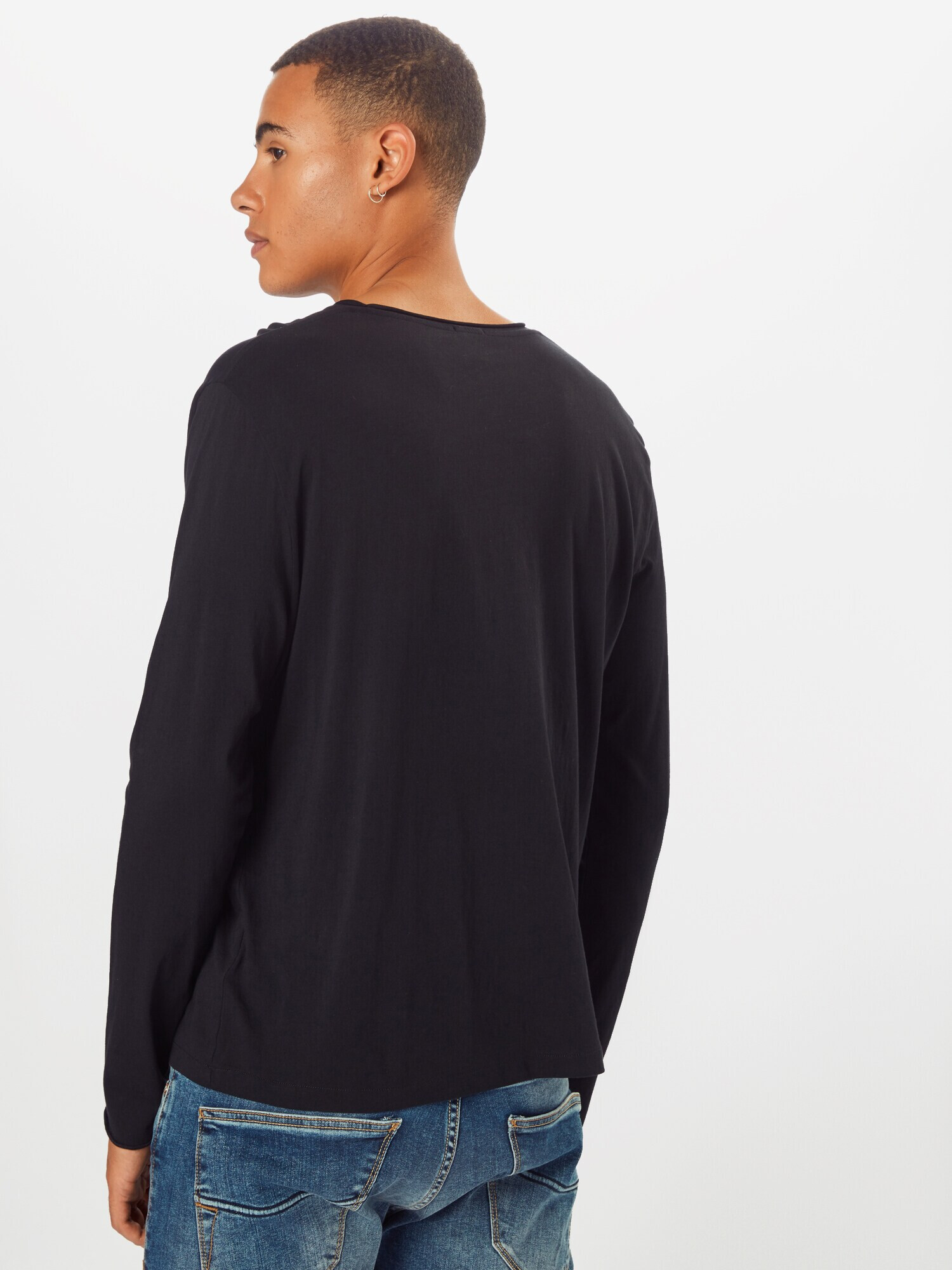 Filippa K Tricou 'M. Roll' negru - Pled.ro