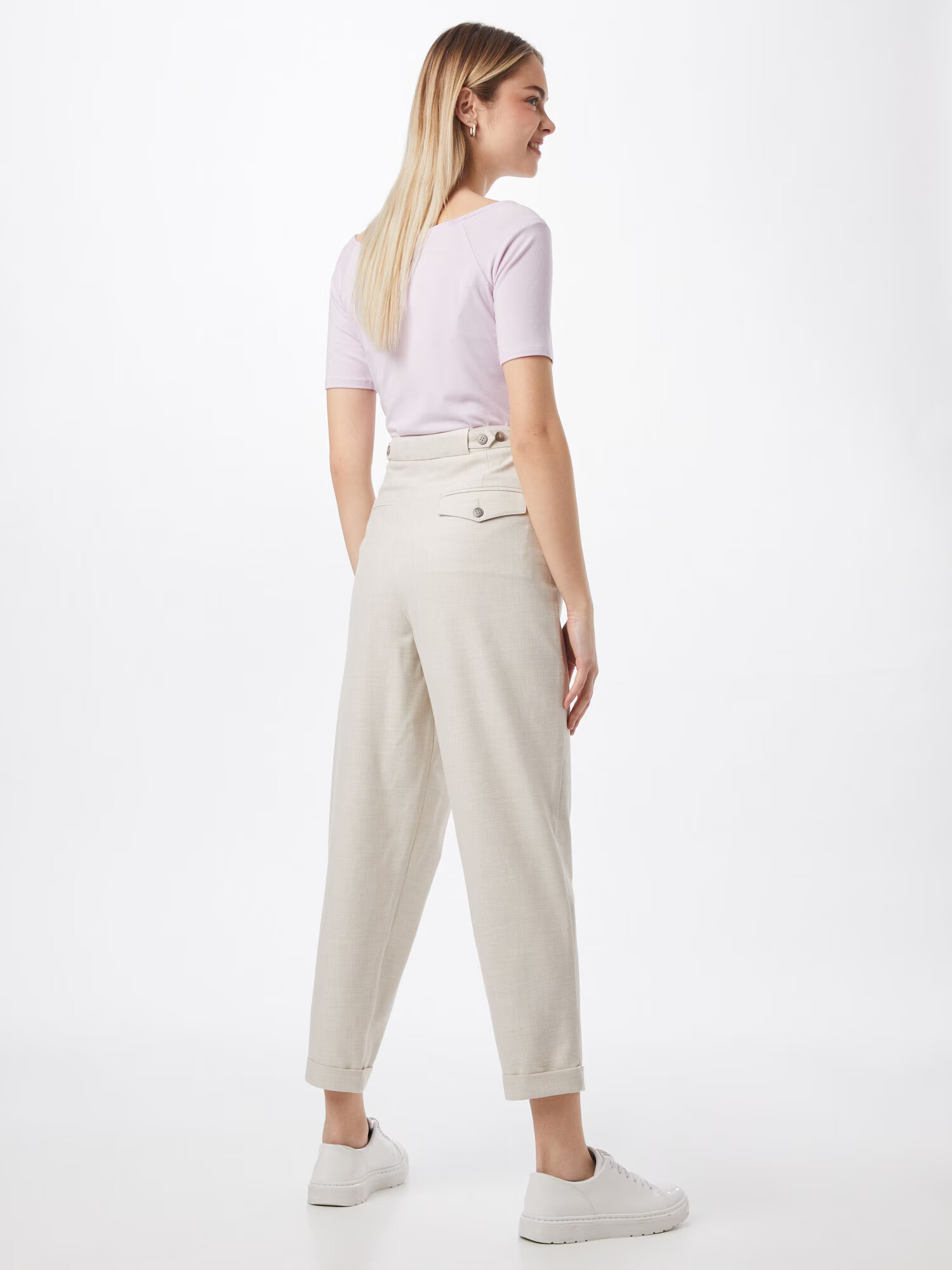 FIVEUNITS Pantaloni 'Malou Slash' bej - Pled.ro