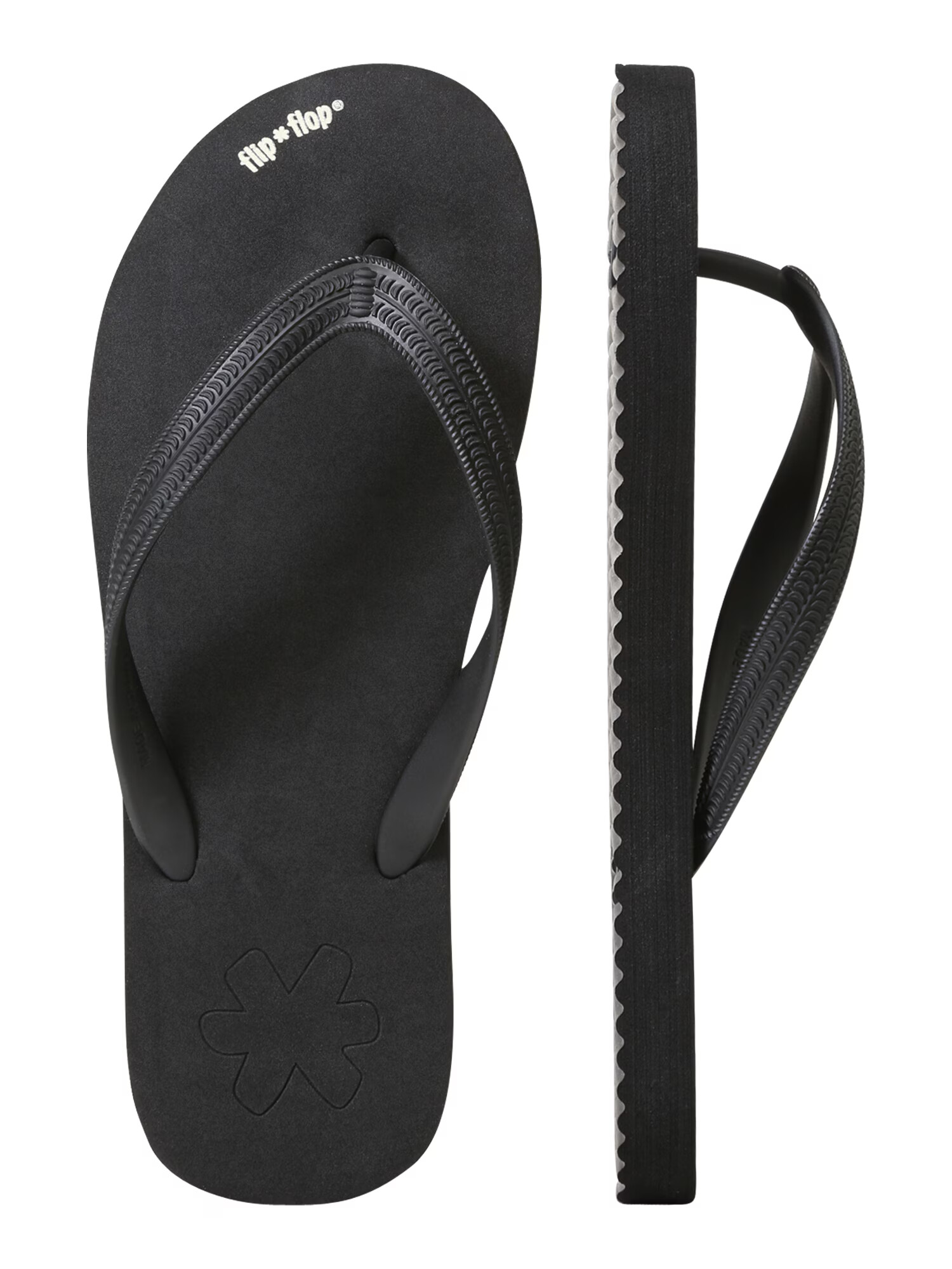 FLIP*FLOP Flip-flops negru - Pled.ro