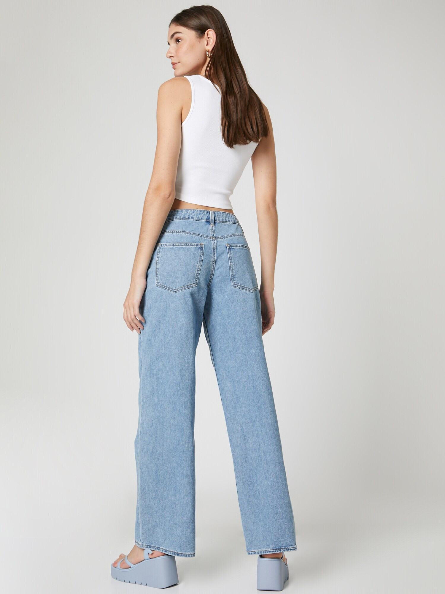 florence by mills exclusive for ABOUT YOU Jeans 'Daze Dreaming' albastru denim - Pled.ro