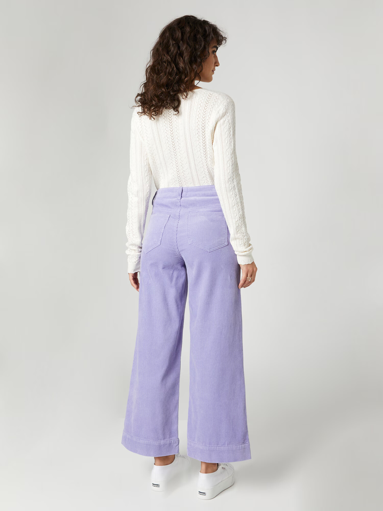 florence by mills exclusive for ABOUT YOU Pantaloni 'Dandelion' mov liliachiu - Pled.ro