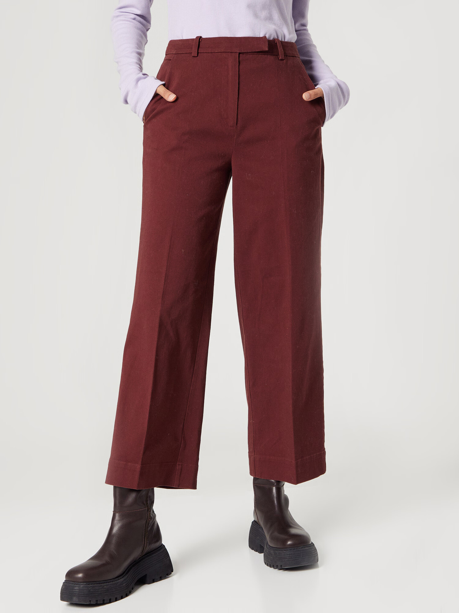 florence by mills exclusive for ABOUT YOU Pantaloni 'Mele' maro - Pled.ro