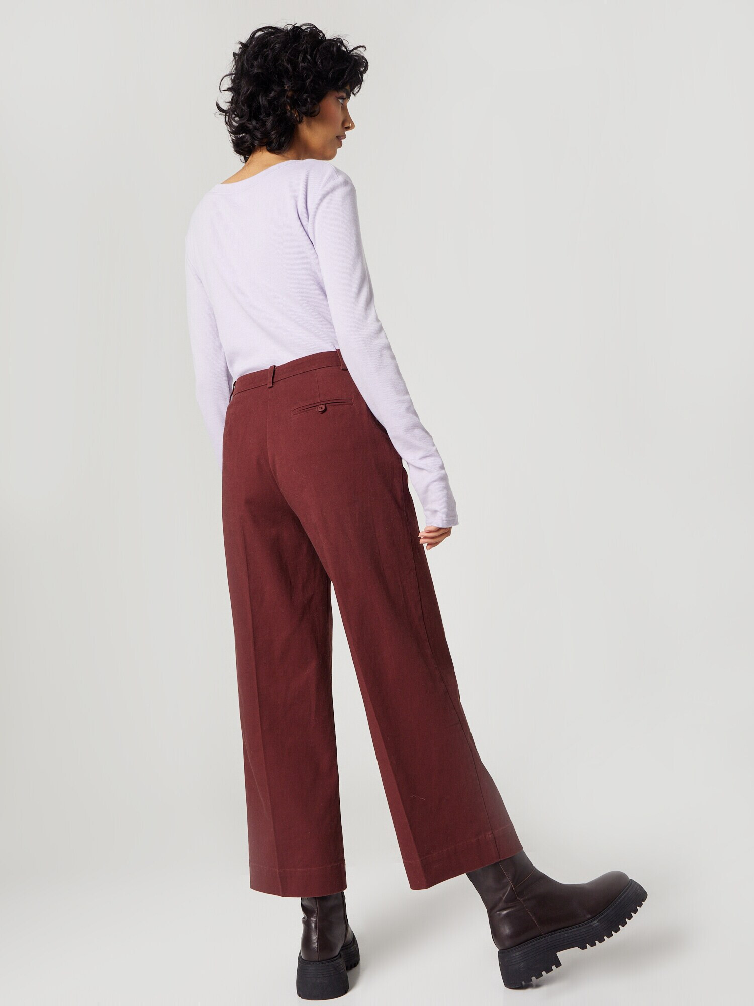 florence by mills exclusive for ABOUT YOU Pantaloni 'Mele' maro - Pled.ro