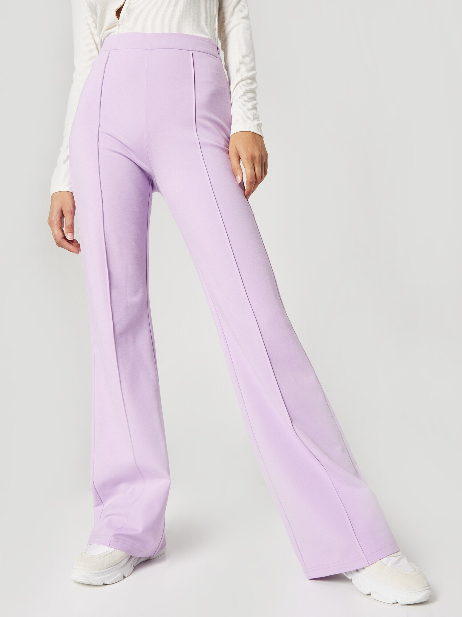 florence by mills exclusive for ABOUT YOU Pantaloni 'Spruce' lila - Pled.ro