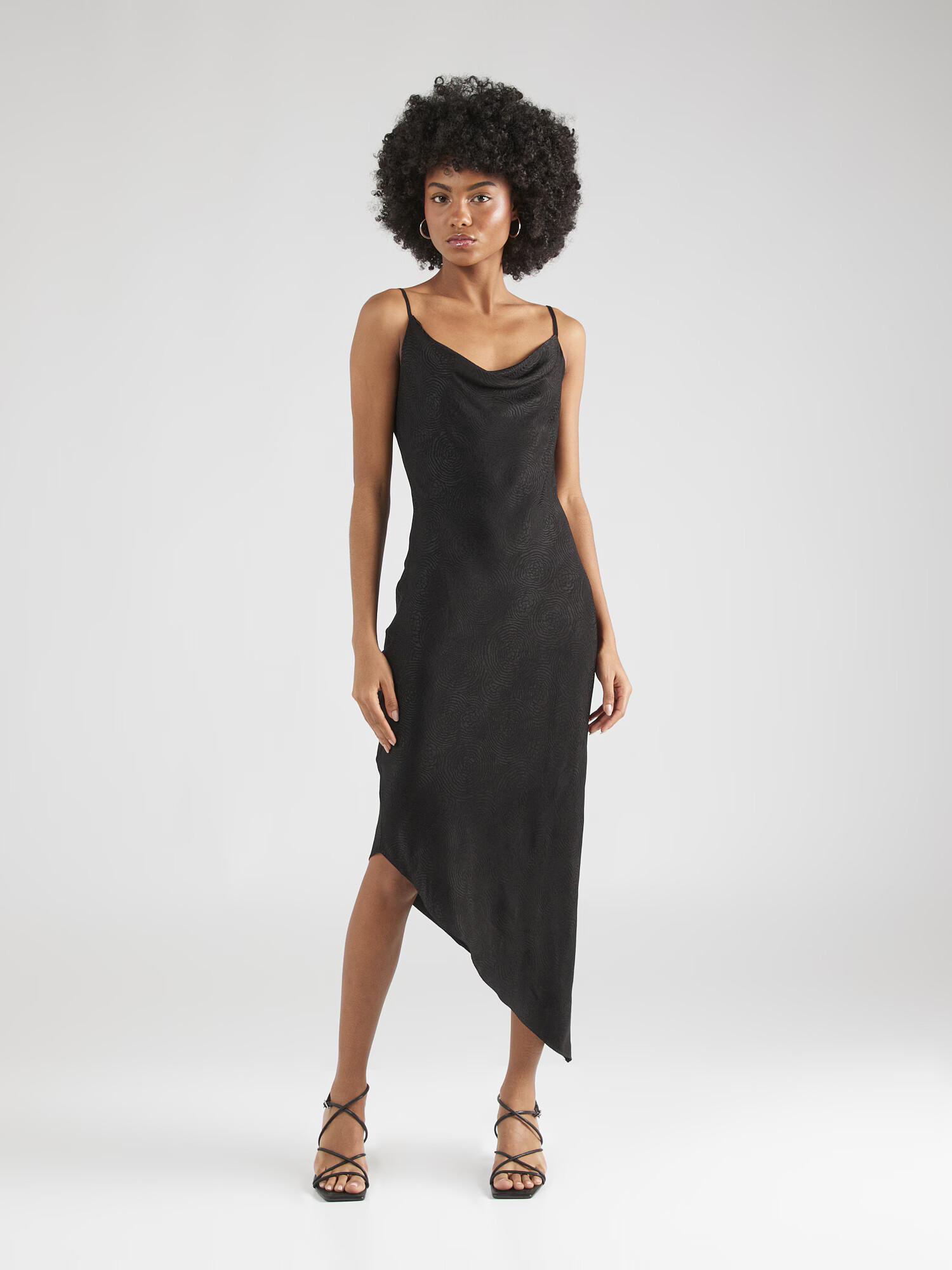 florence by mills exclusive for ABOUT YOU Rochie de cocktail 'Mimosa Moment' negru - Pled.ro