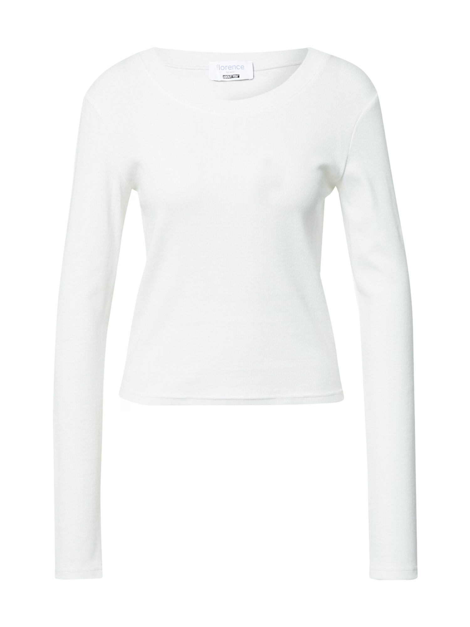 florence by mills exclusive for ABOUT YOU Tricou 'Birch' alb - Pled.ro