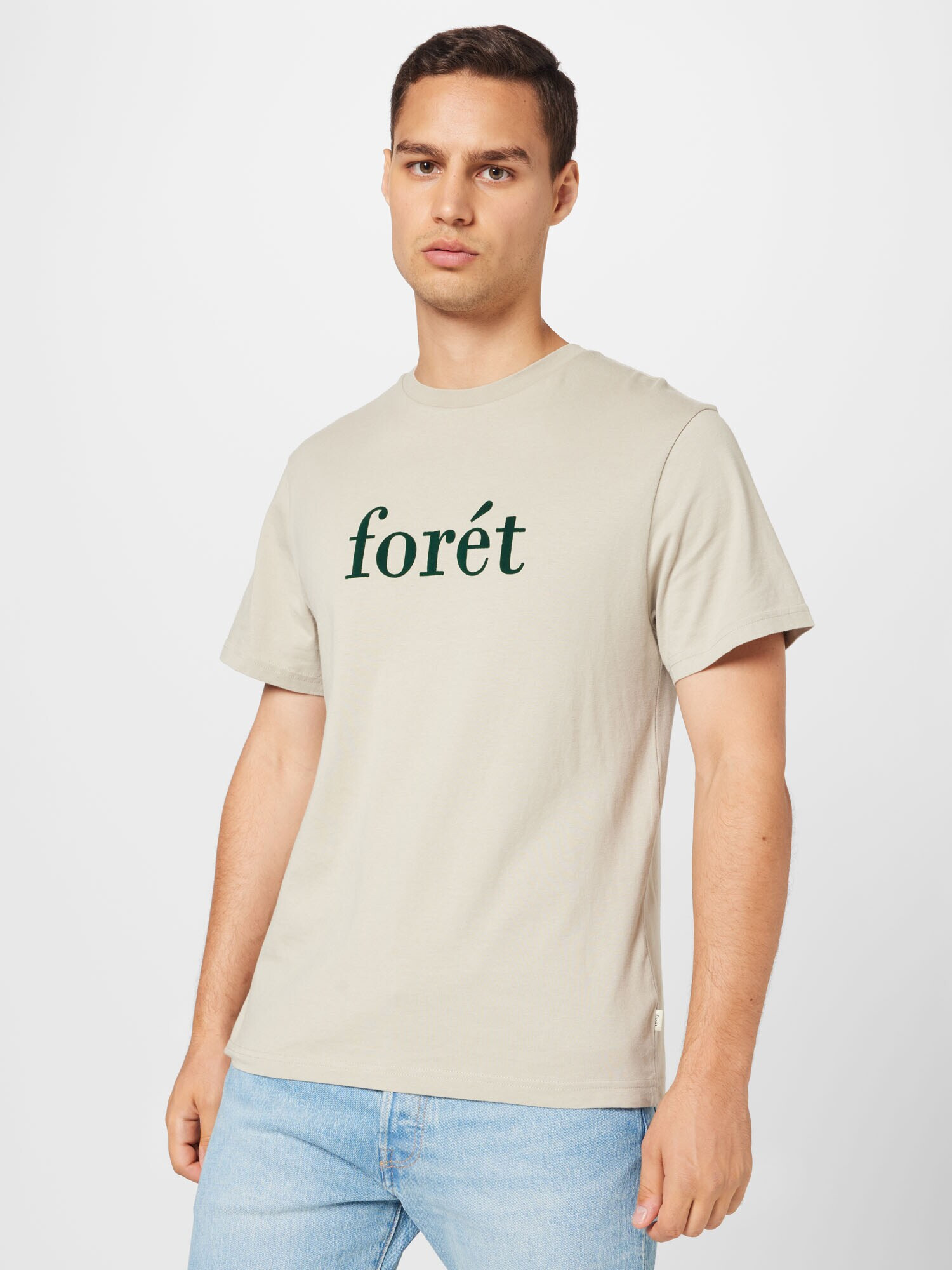 forét Tricou gri deschis / negru - Pled.ro