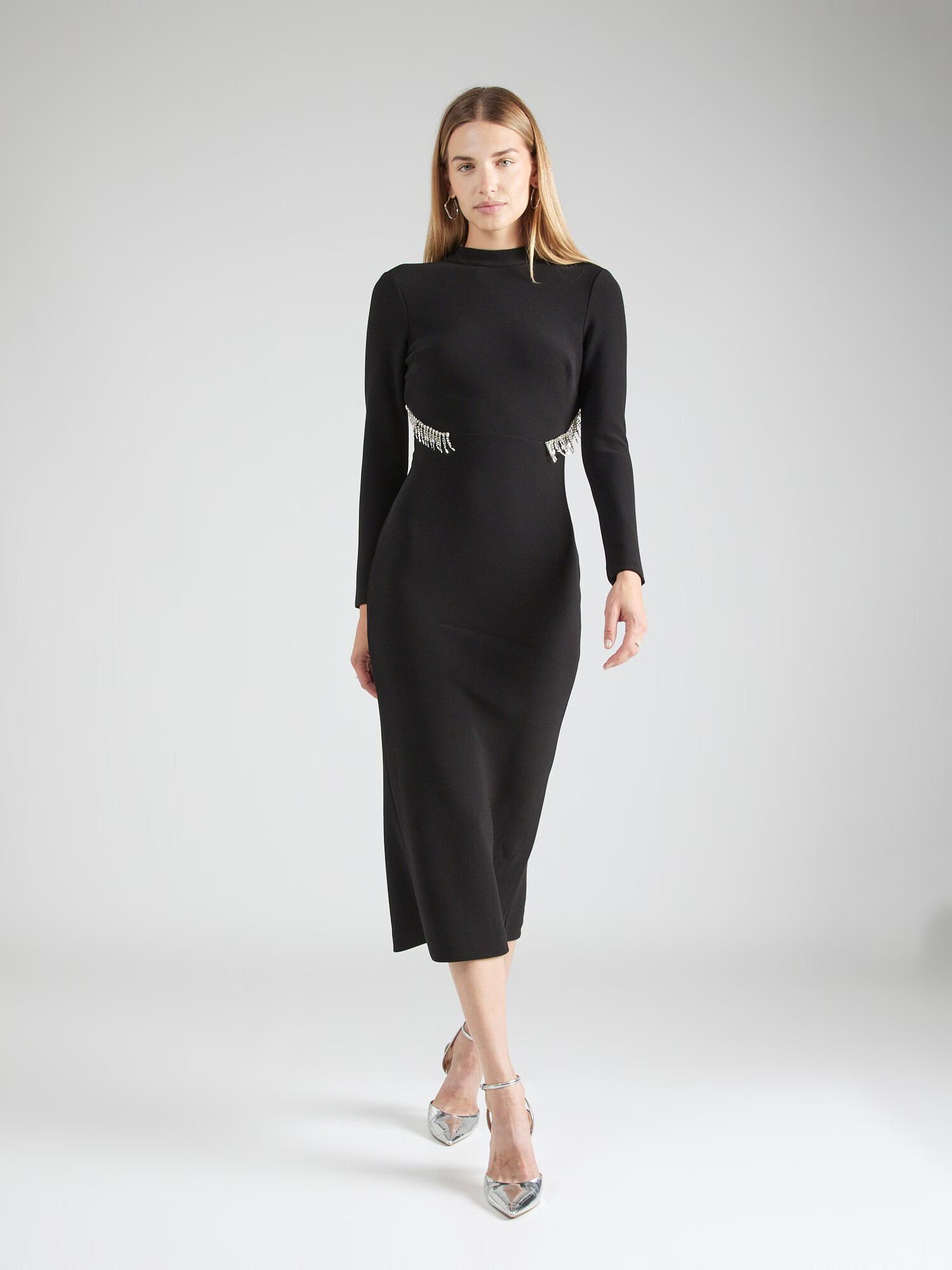 Forever New Rochie 'Arlington' negru / argintiu - Pled.ro