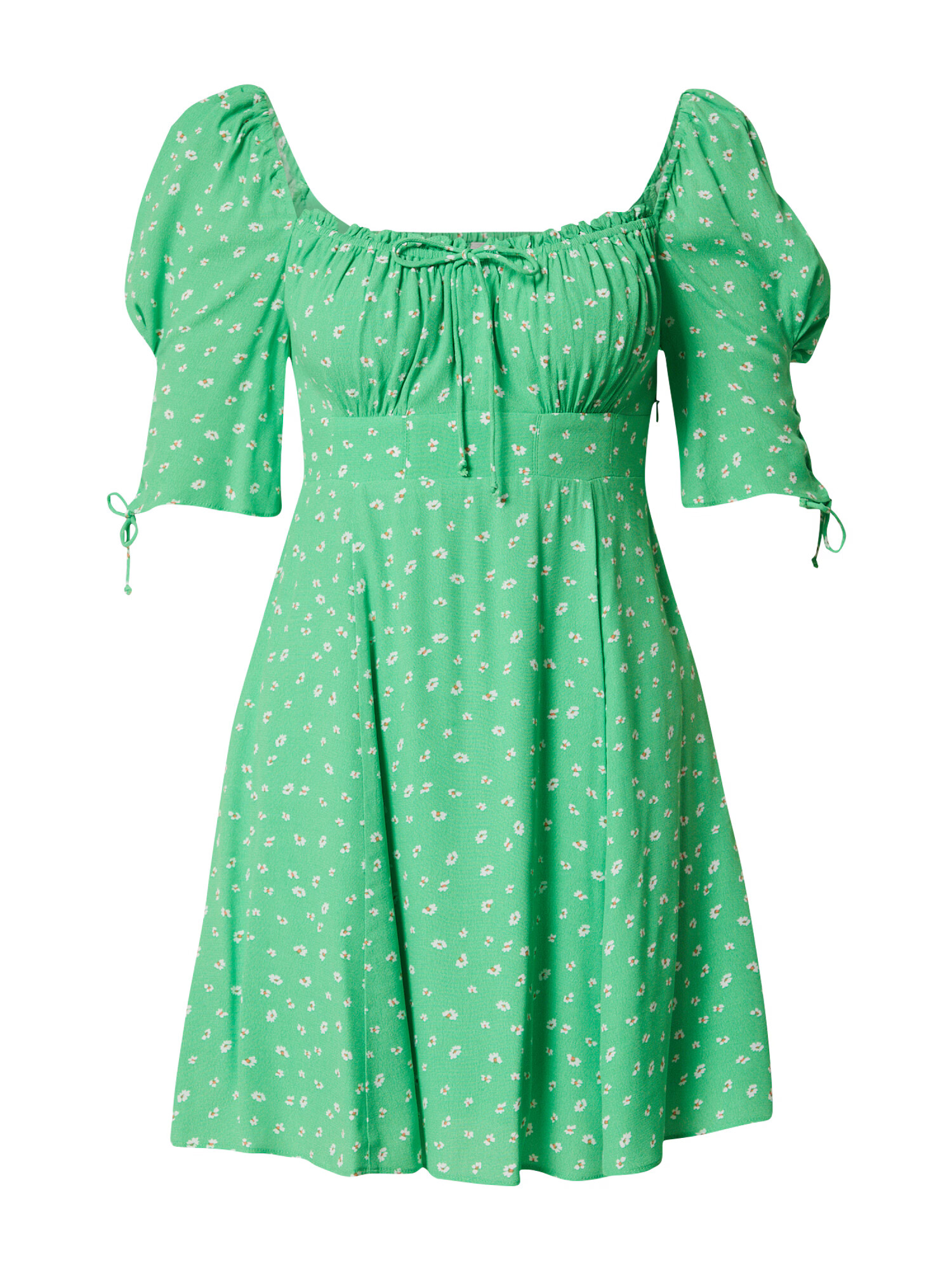 Forever New Rochie de vară 'Adina' verde / portocaliu / alb - Pled.ro