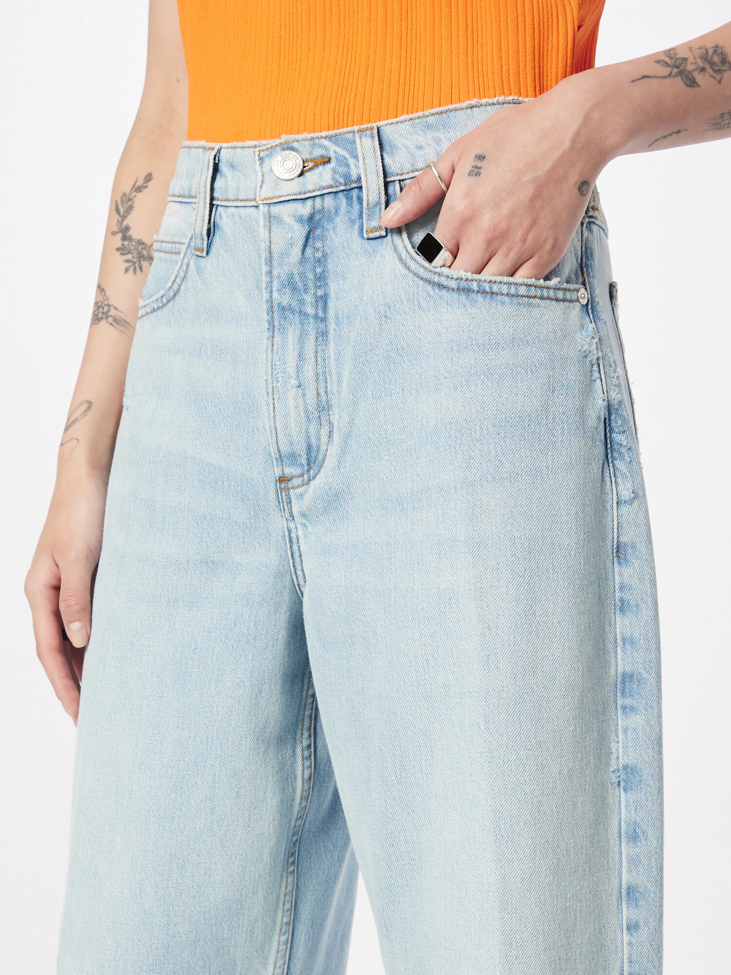 FRAME Jeans albastru deschis - Pled.ro