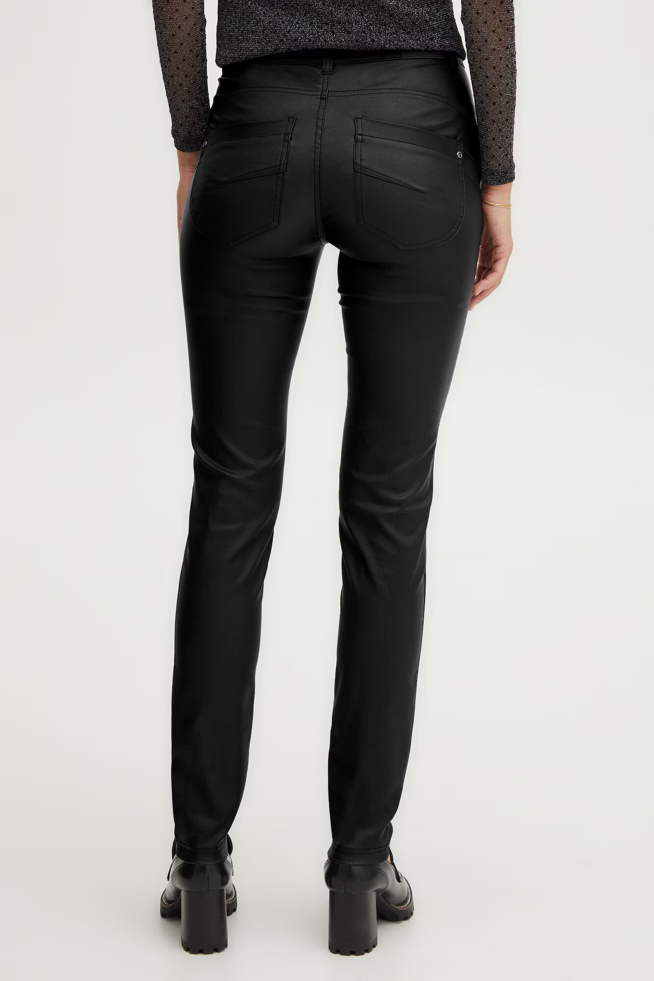 Fransa Pantaloni 'FRTALIN' negru - Pled.ro