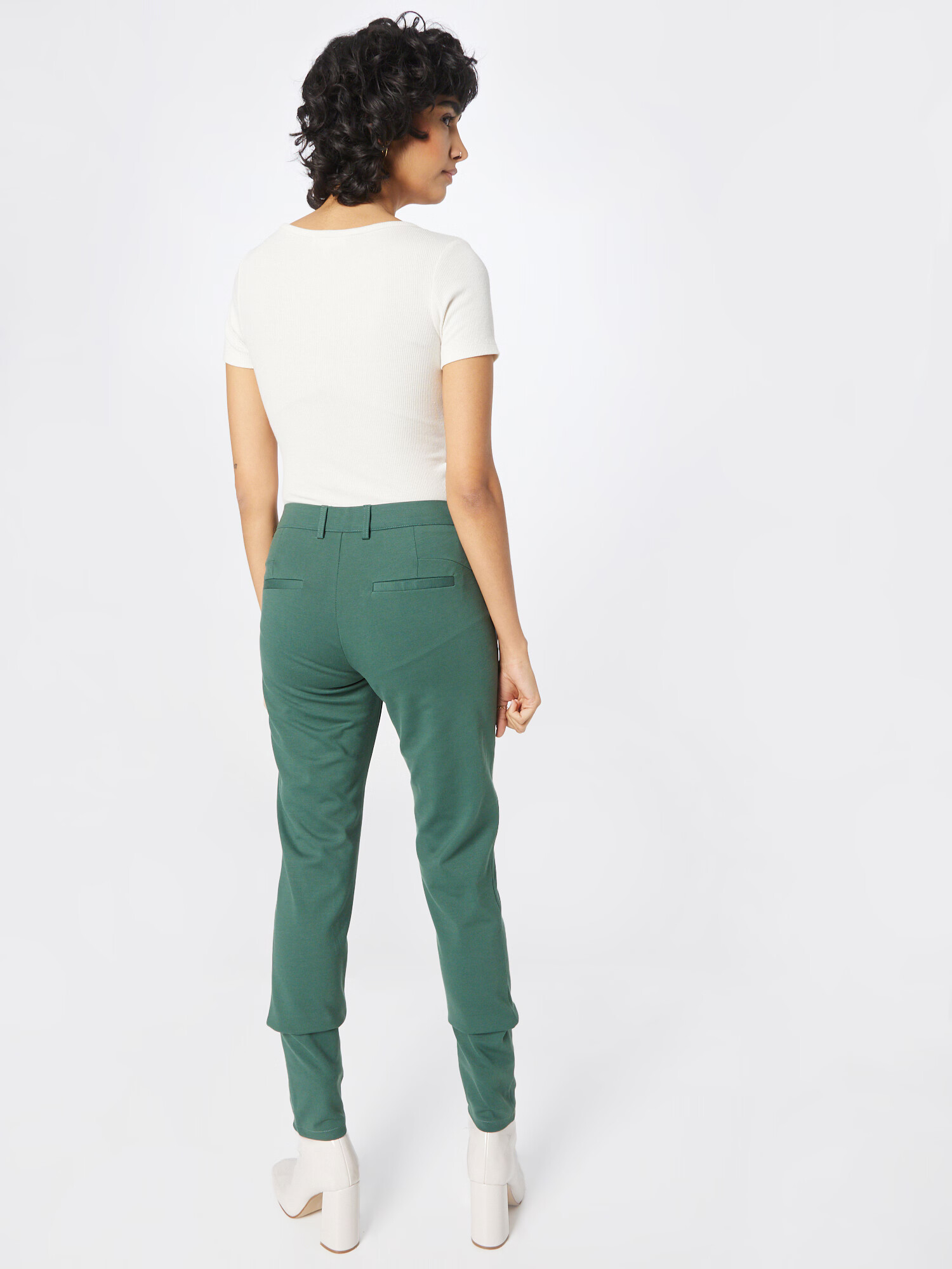 Fransa Pantaloni eleganți 'TESSA' verde - Pled.ro