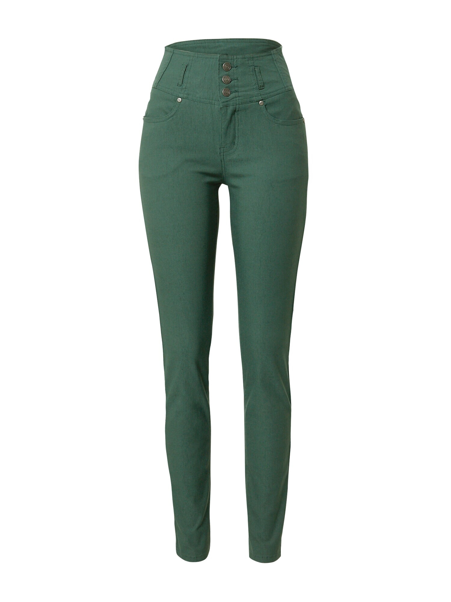 Fransa Pantaloni 'Zalin' verde - Pled.ro