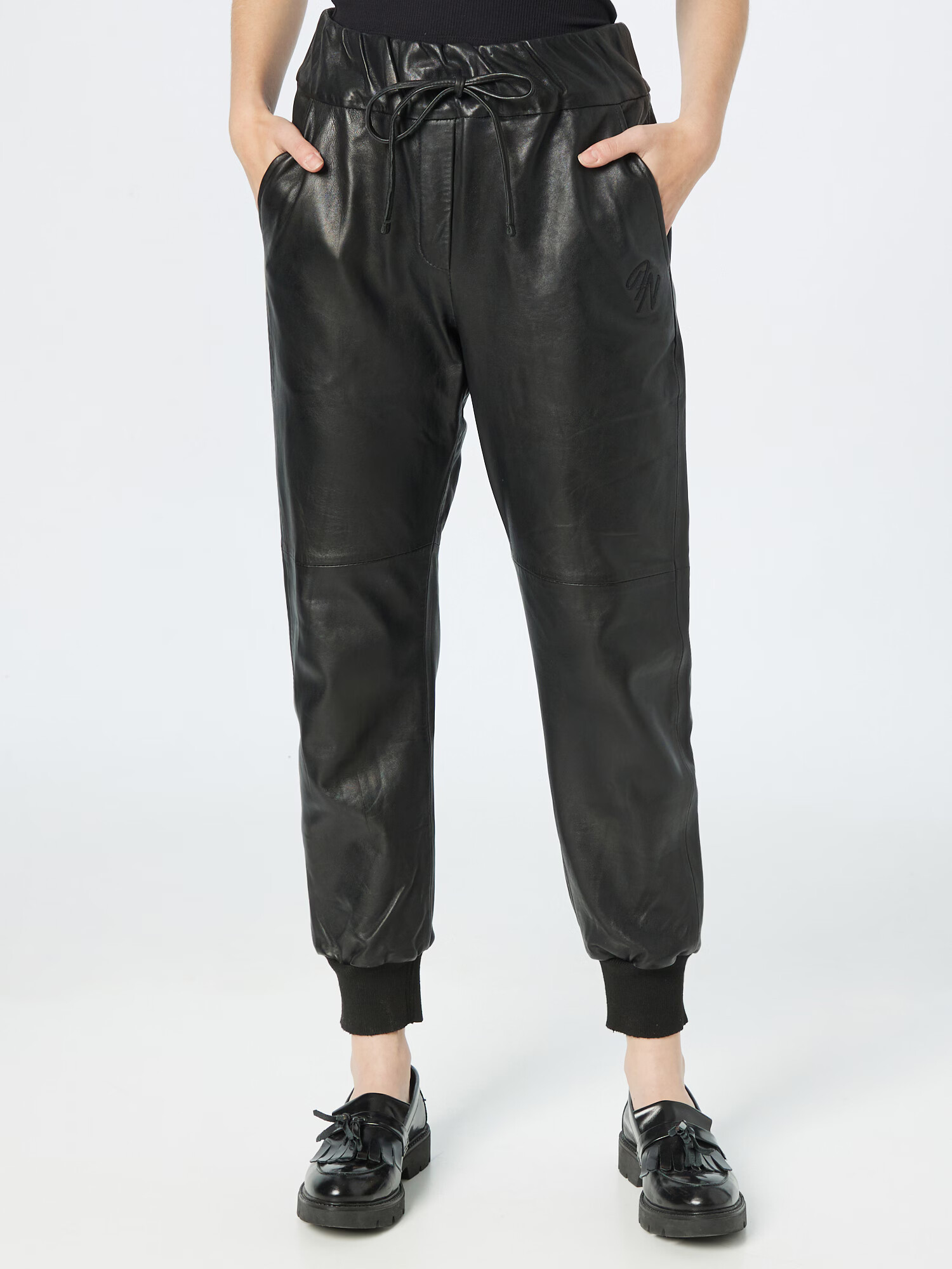 FREAKY NATION Pantaloni negru - Pled.ro