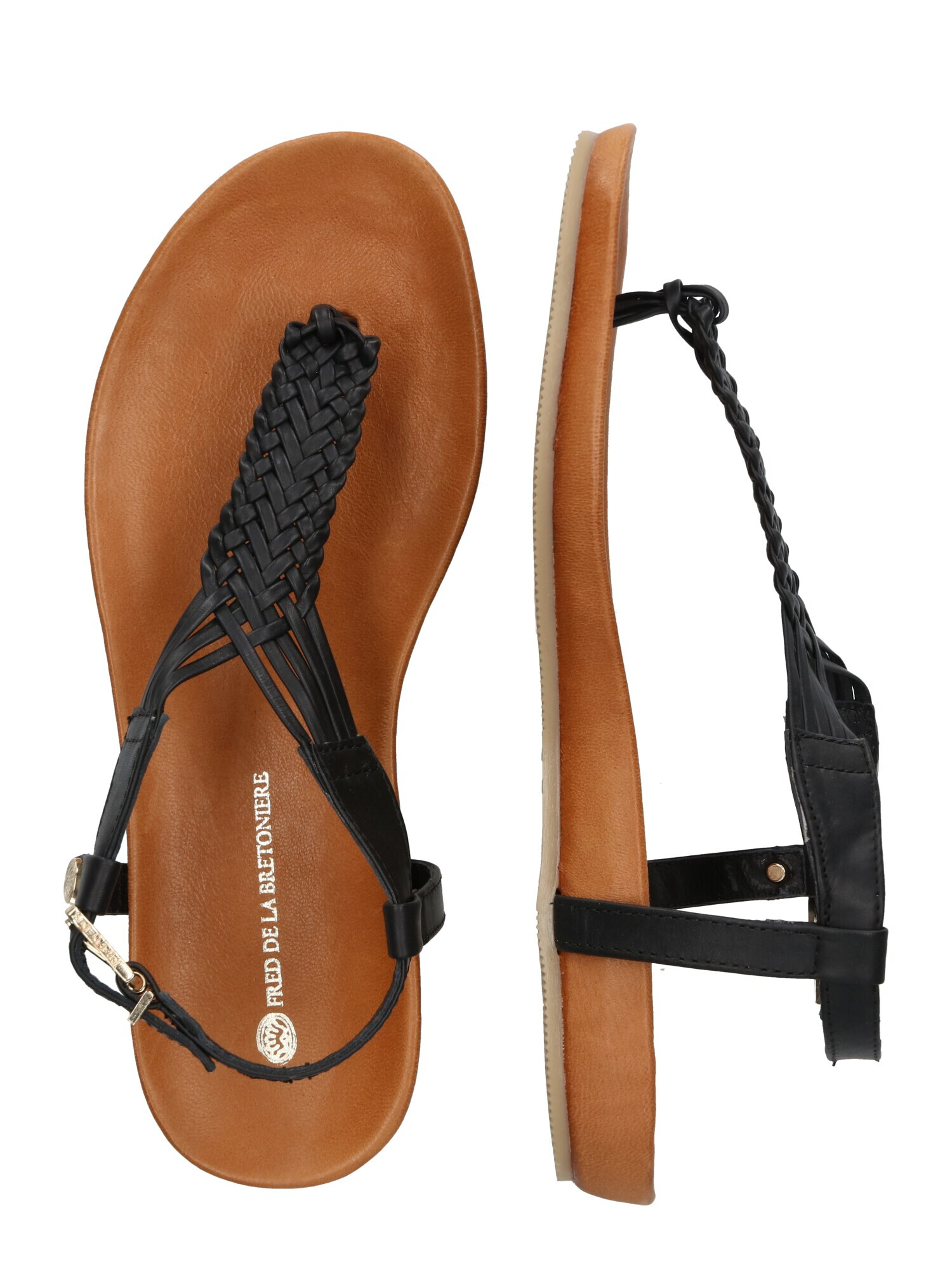 Fred de la BretoniÈre Flip-flops negru - Pled.ro