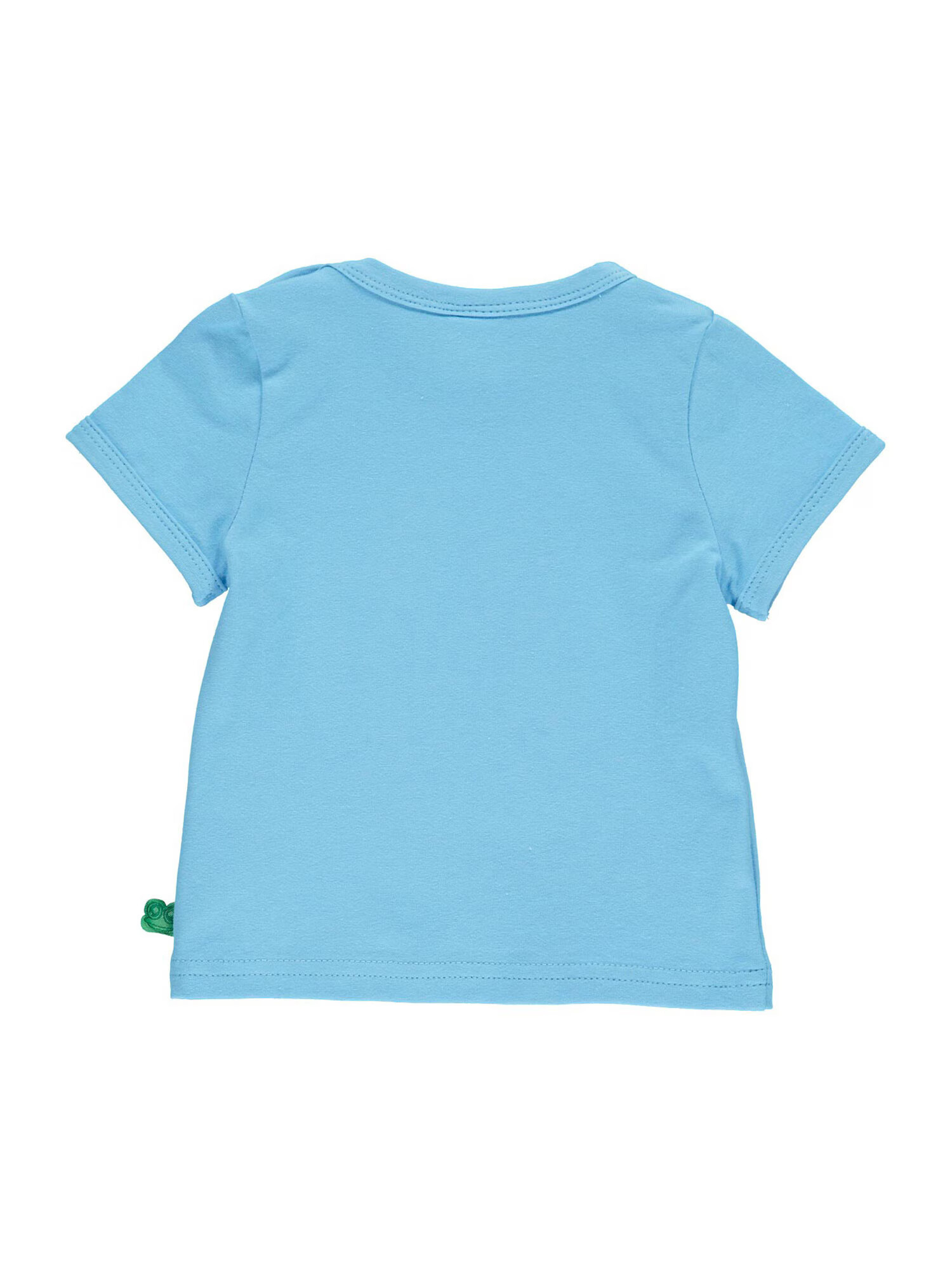 Fred's World by GREEN COTTON Tricou 'Hello Captain ' bleumarin / albastru deschis / portocaliu / negru - Pled.ro