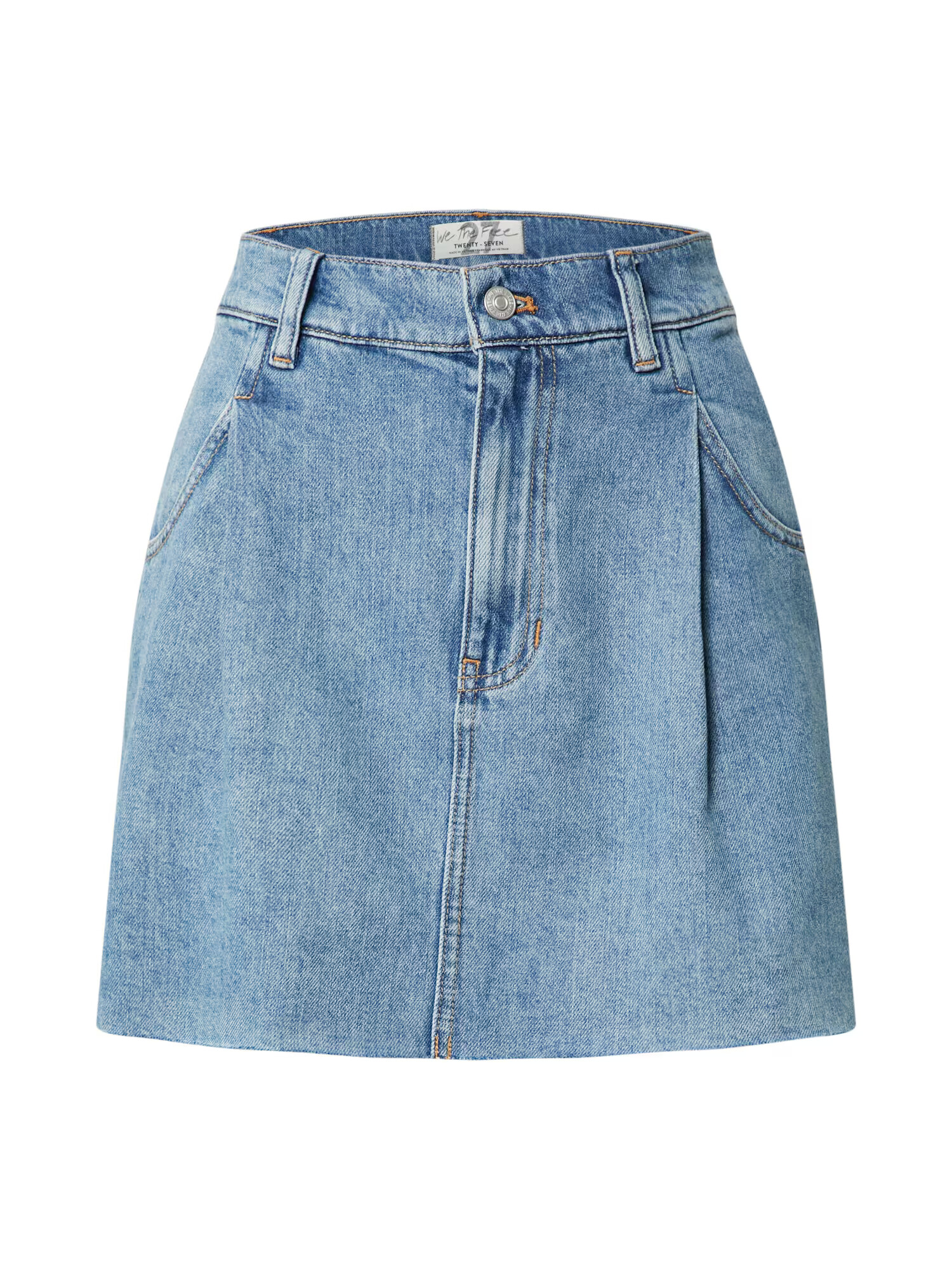 Free People Fustă 'COSMICO FLIRT' albastru denim - Pled.ro