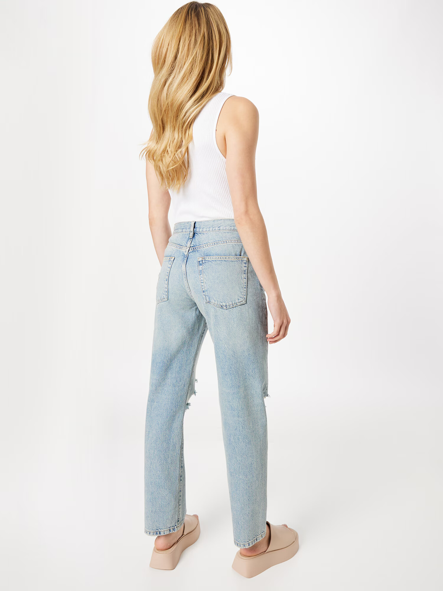 Free People Jeans 'BREN' albastru deschis - Pled.ro