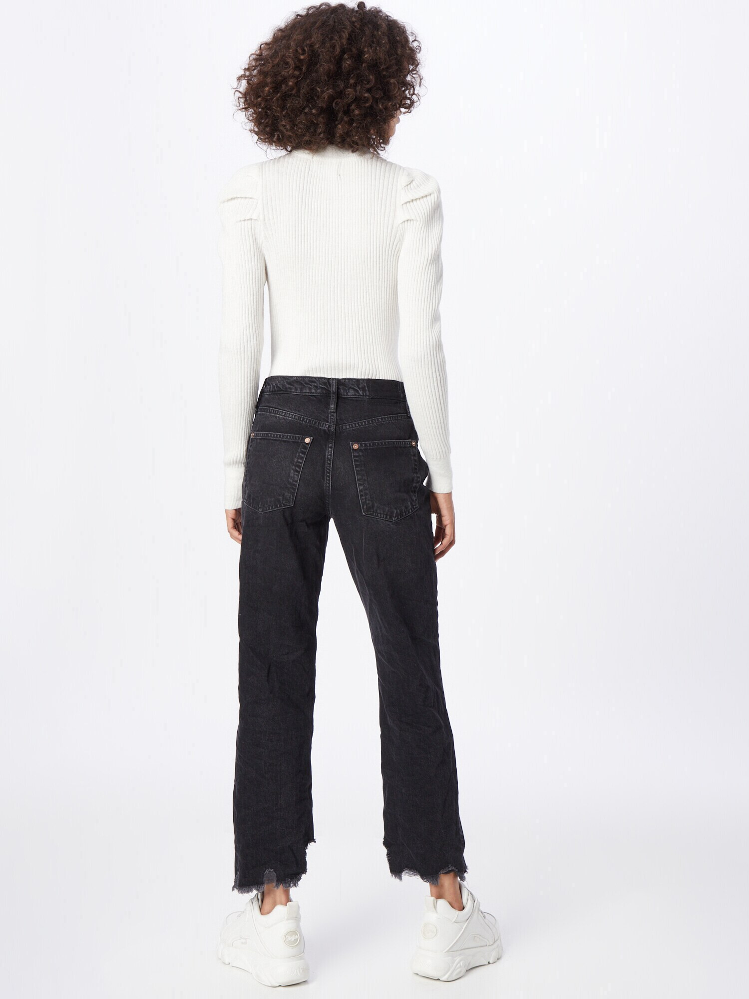 Free People Jeans negru - Pled.ro