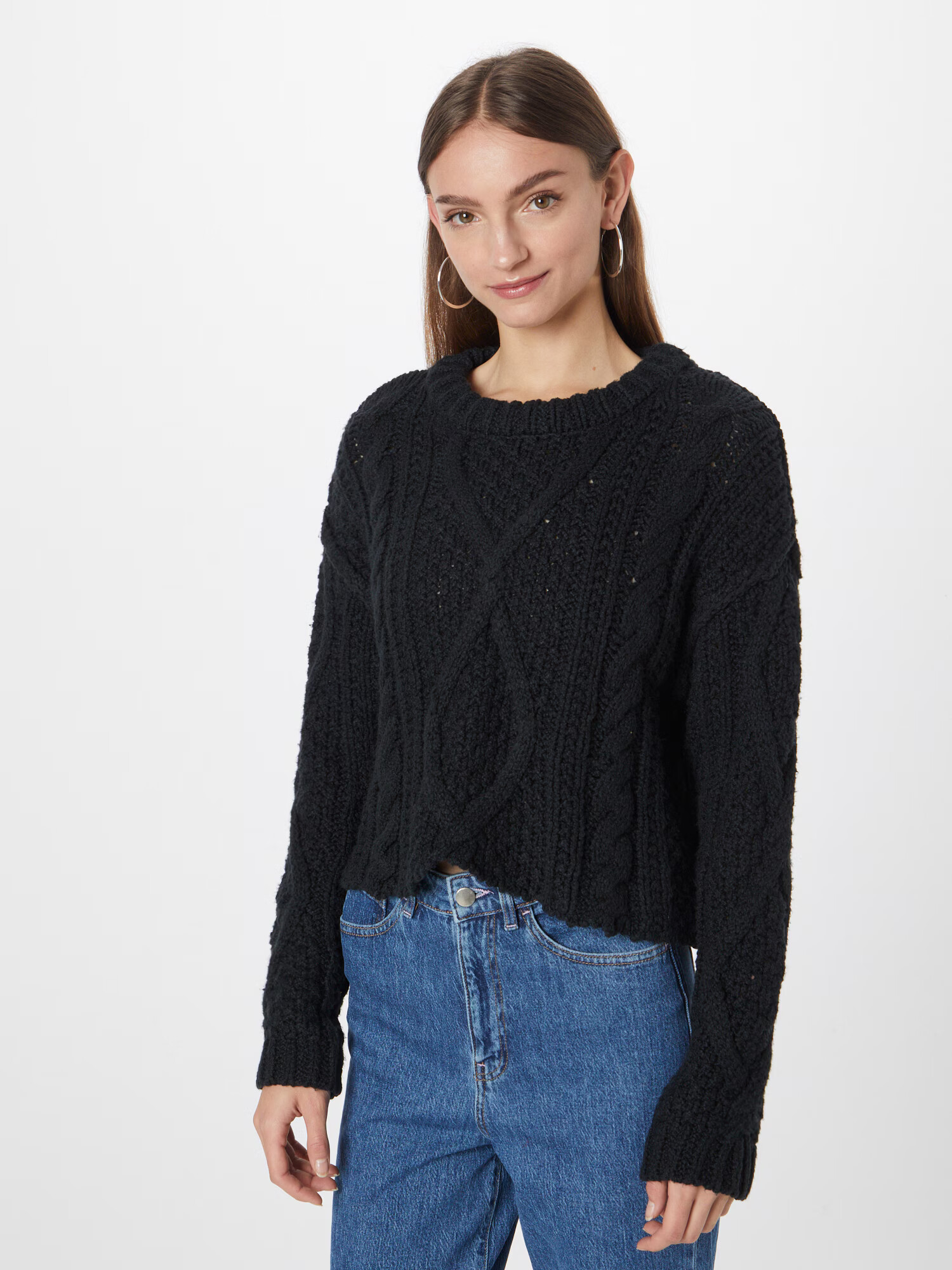 Free People Pulover negru - Pled.ro