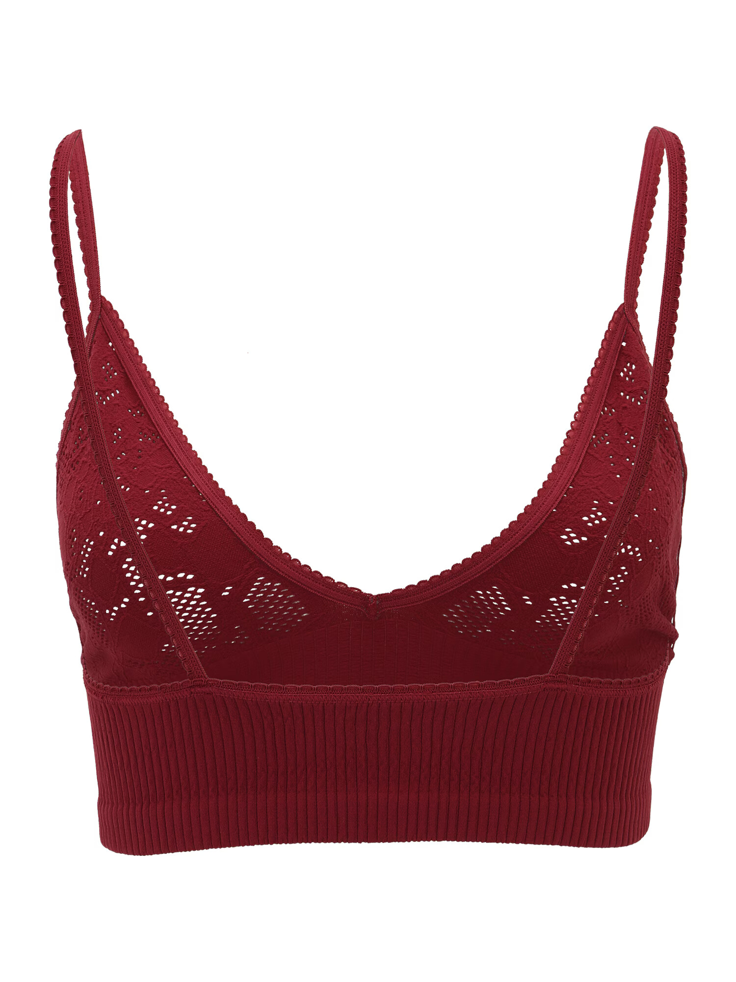 Free People Sutien roșu bordeaux - Pled.ro