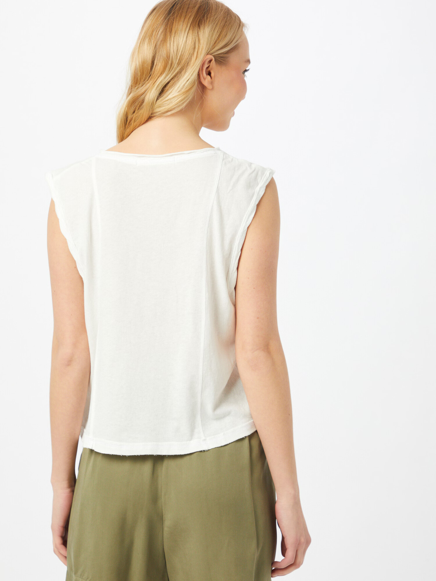 Free People Top 'Dreamy' alb - Pled.ro