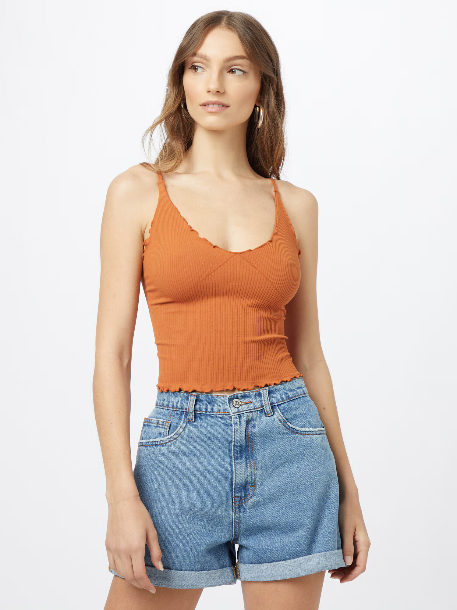 Free People Top 'EASY TO LOVE' portocaliu - Pled.ro