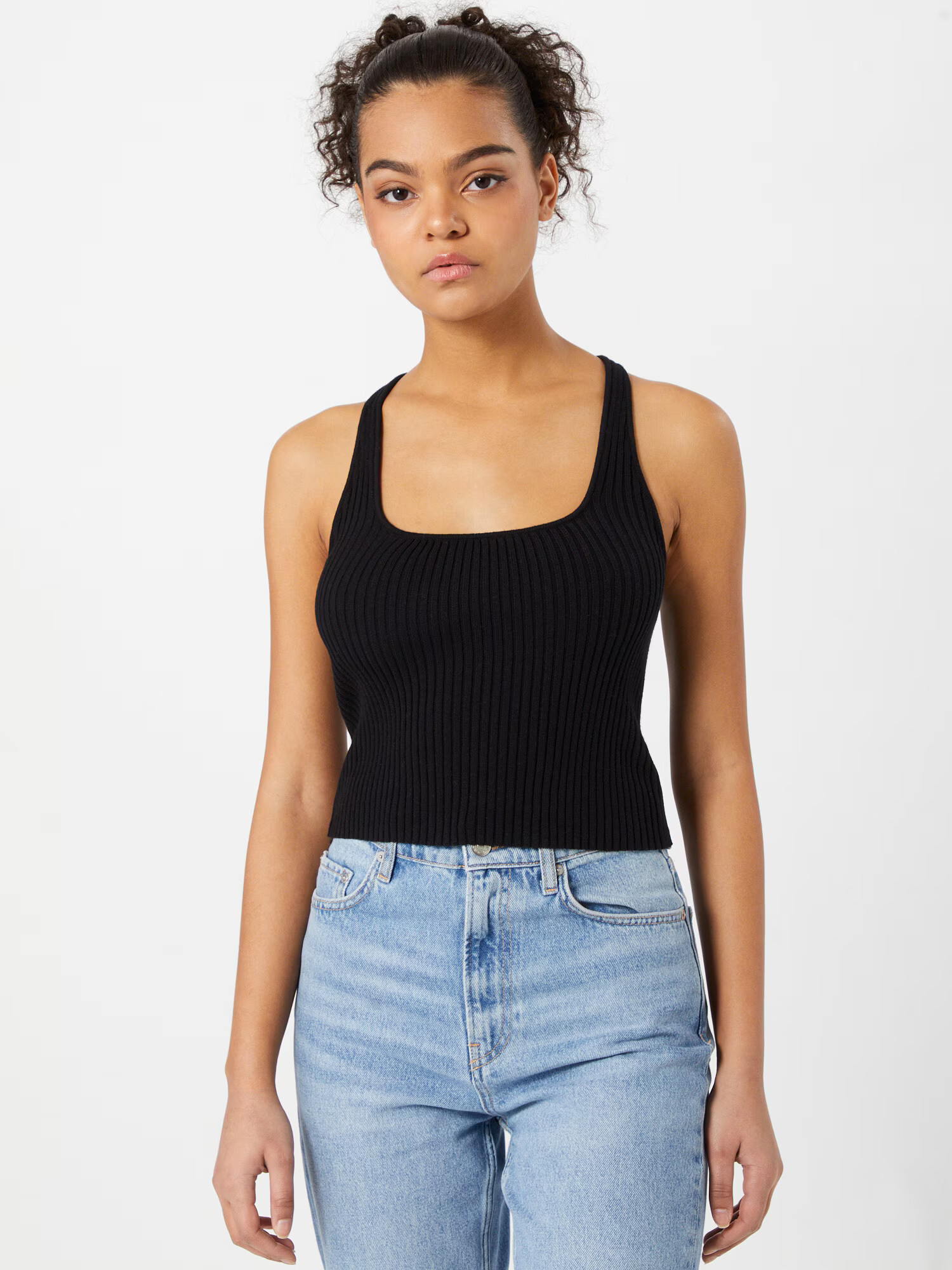 Free People Top negru - Pled.ro