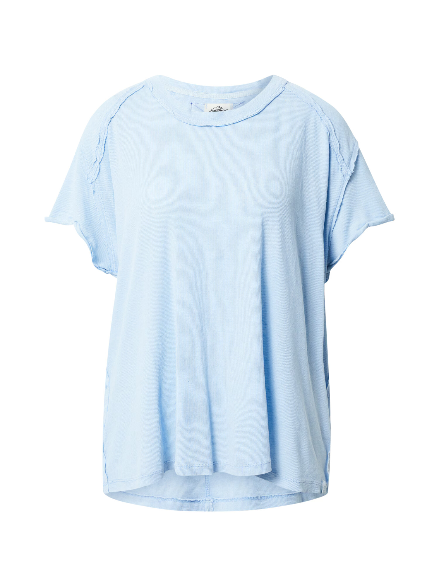 Free People Tricou albastru deschis - Pled.ro